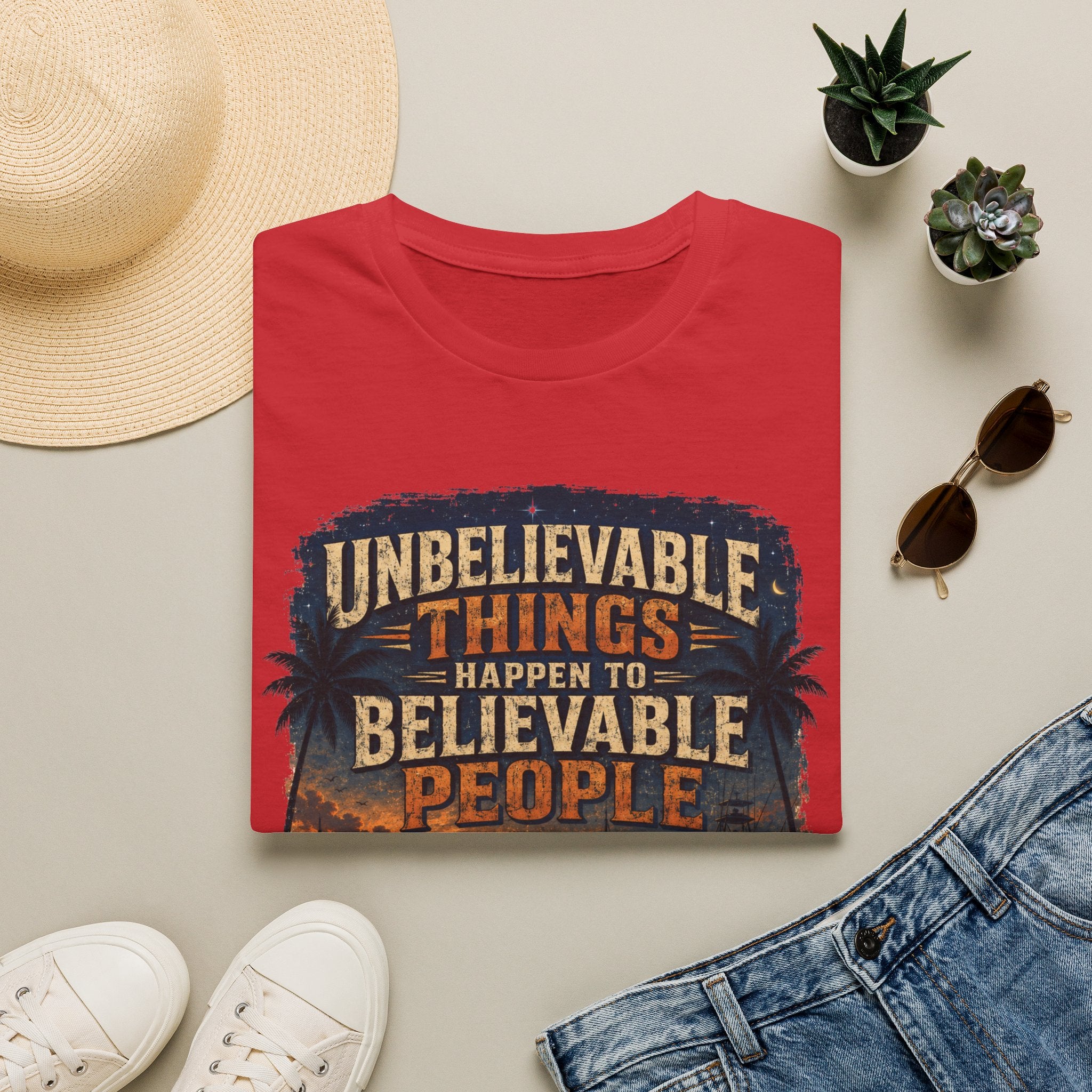 Unbelievable Things Happen To Believable People T-Shirt