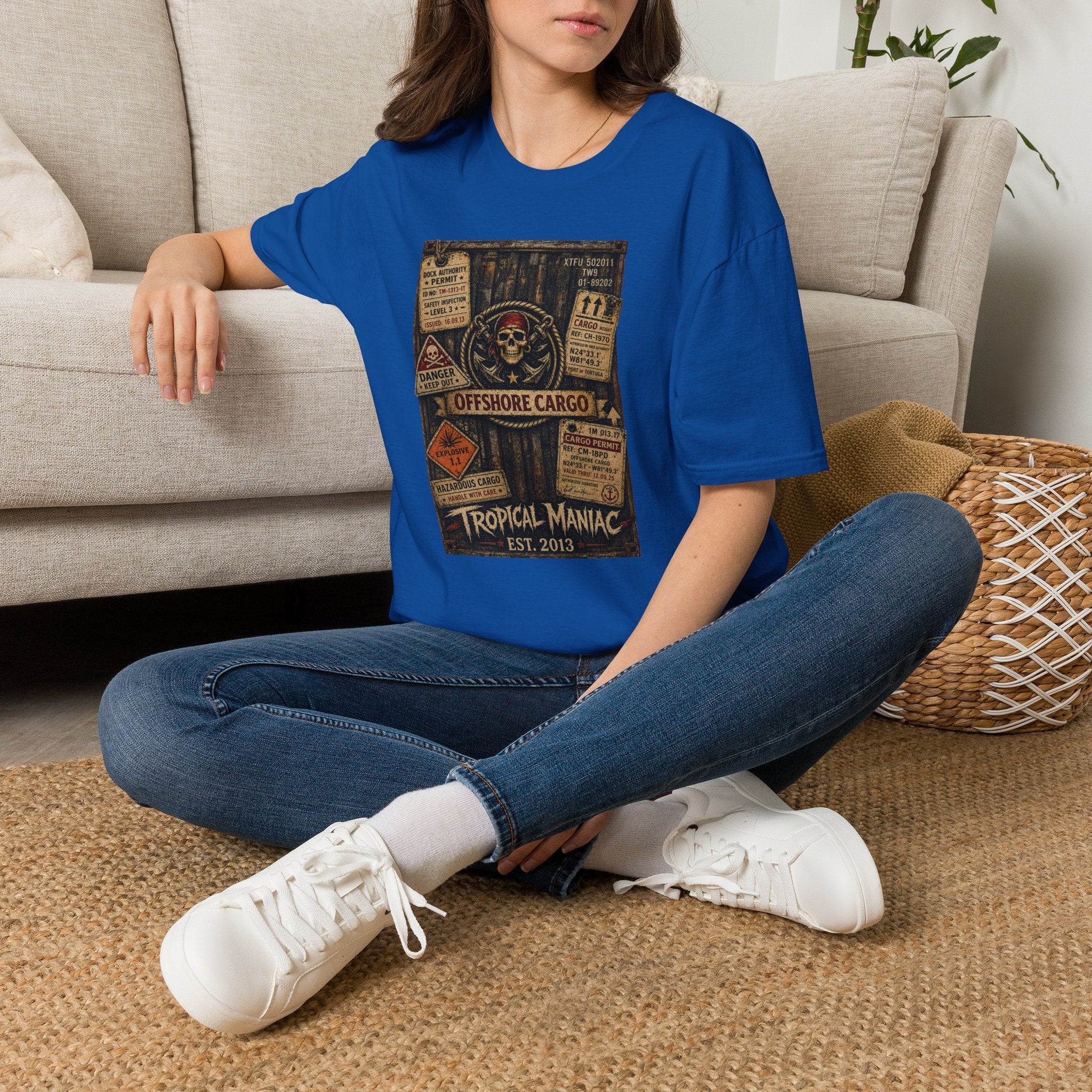 Offshore Cargo Skull T-Shirt