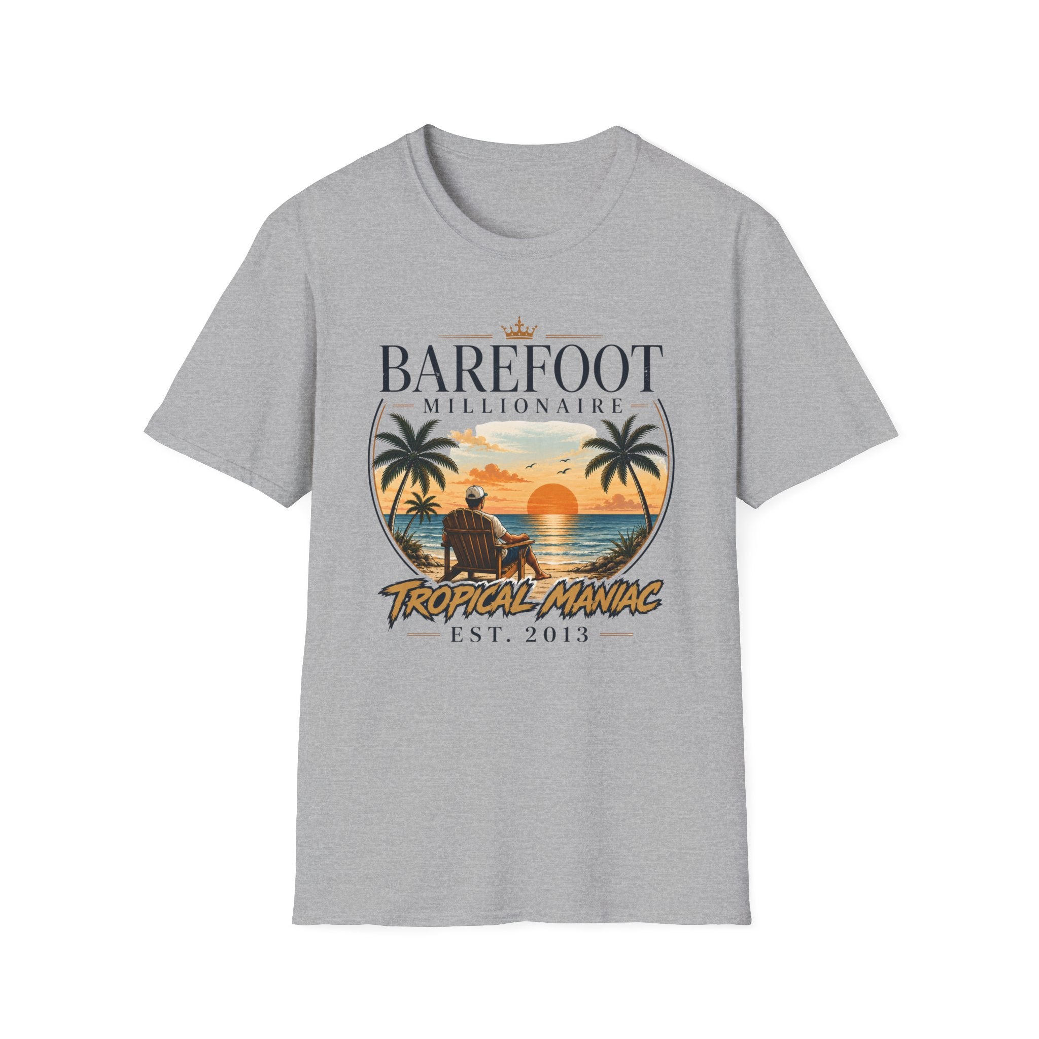 Barefoot Millionaire Sunset T-Shirt