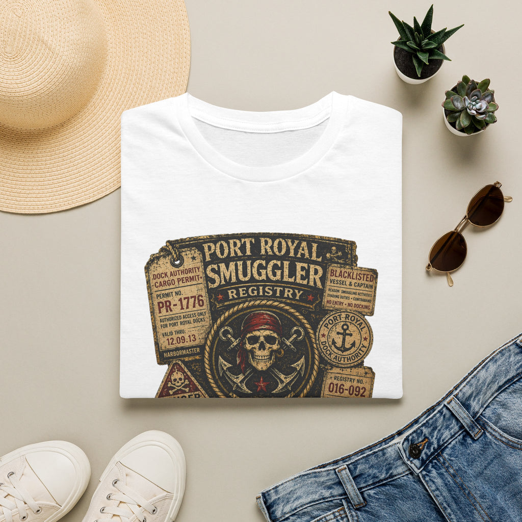 Smuggler Registry Skull T-Shirt