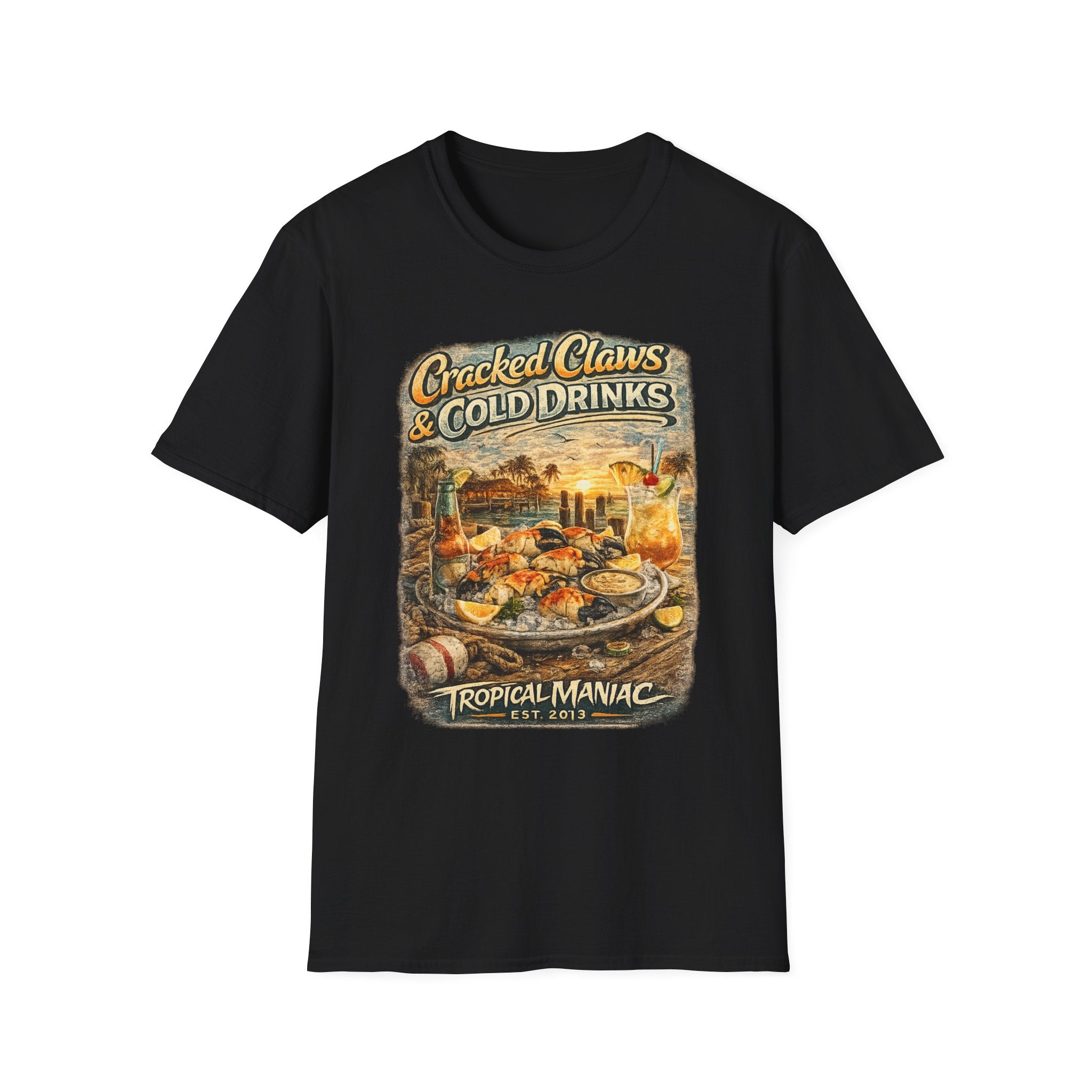 Cracked Claws & Cold Drinks T-Shirt