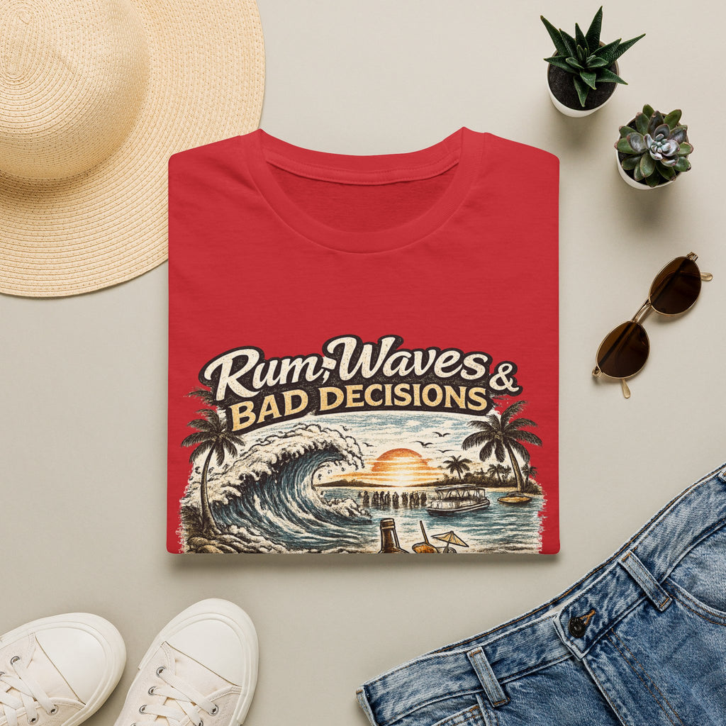 Rum, Waves & Bad Decisions T-Shirt