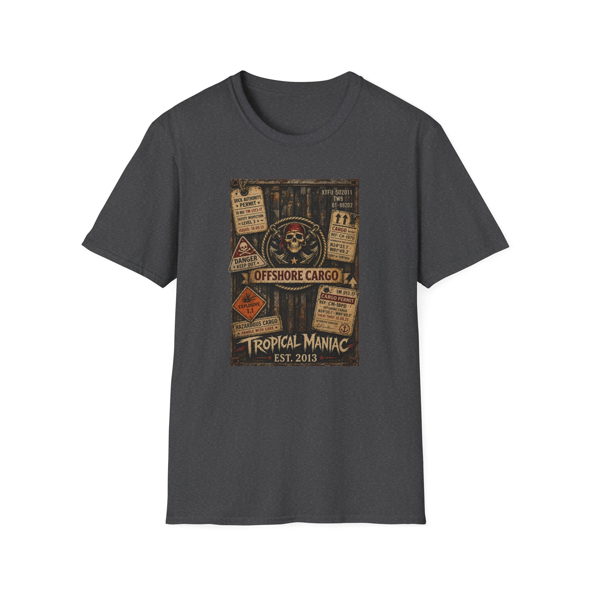 Offshore Cargo Skull T-Shirt