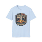Tropical Maniac USA T-Shirt — Vintage Beach Palm Graphic Tee