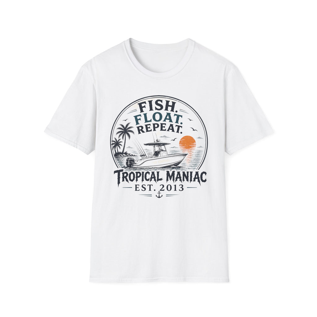 Fish. Float. Repeat. T-Shirt