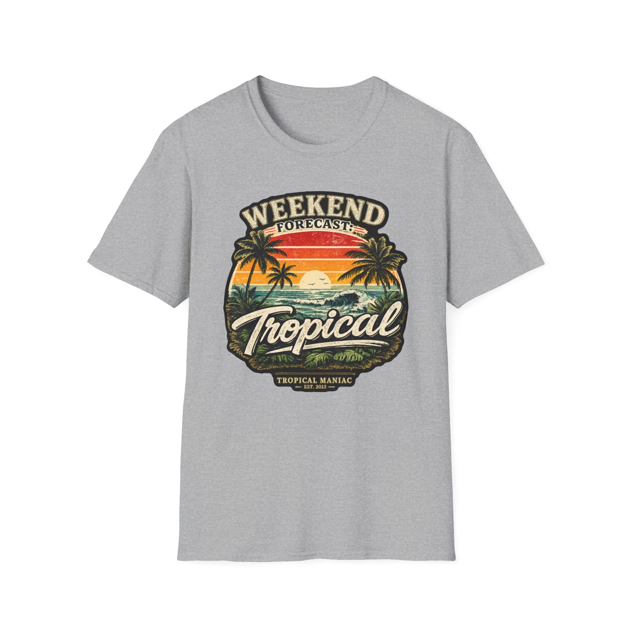 Weekend Forecast Tropical T-Shirt