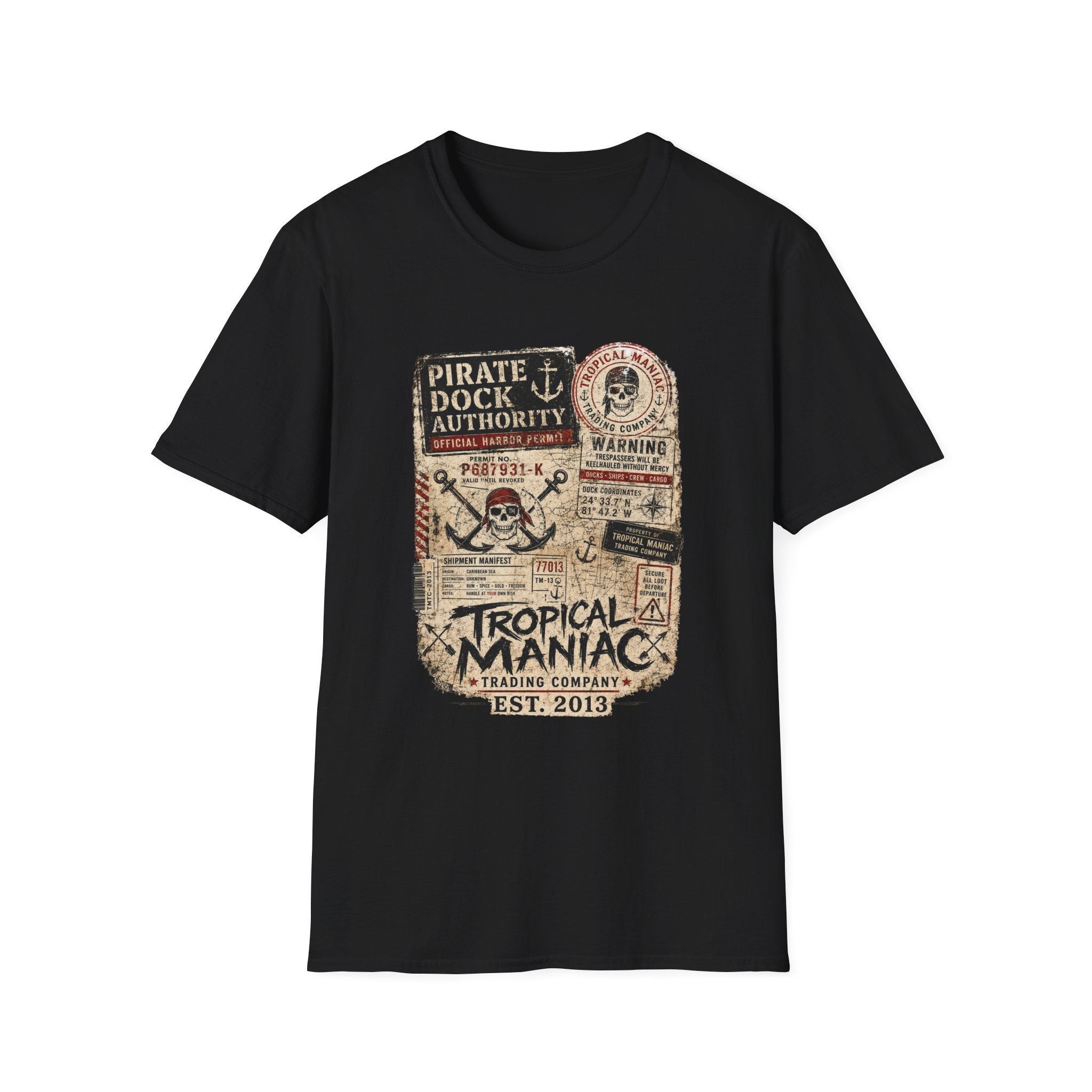 Pirate Dock Authority T-Shirt