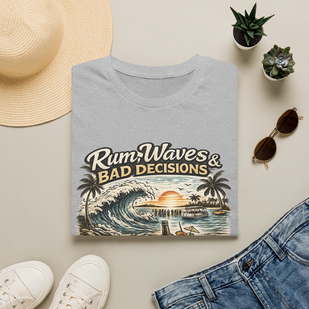 Rum, Waves & Bad Decisions T-Shirt