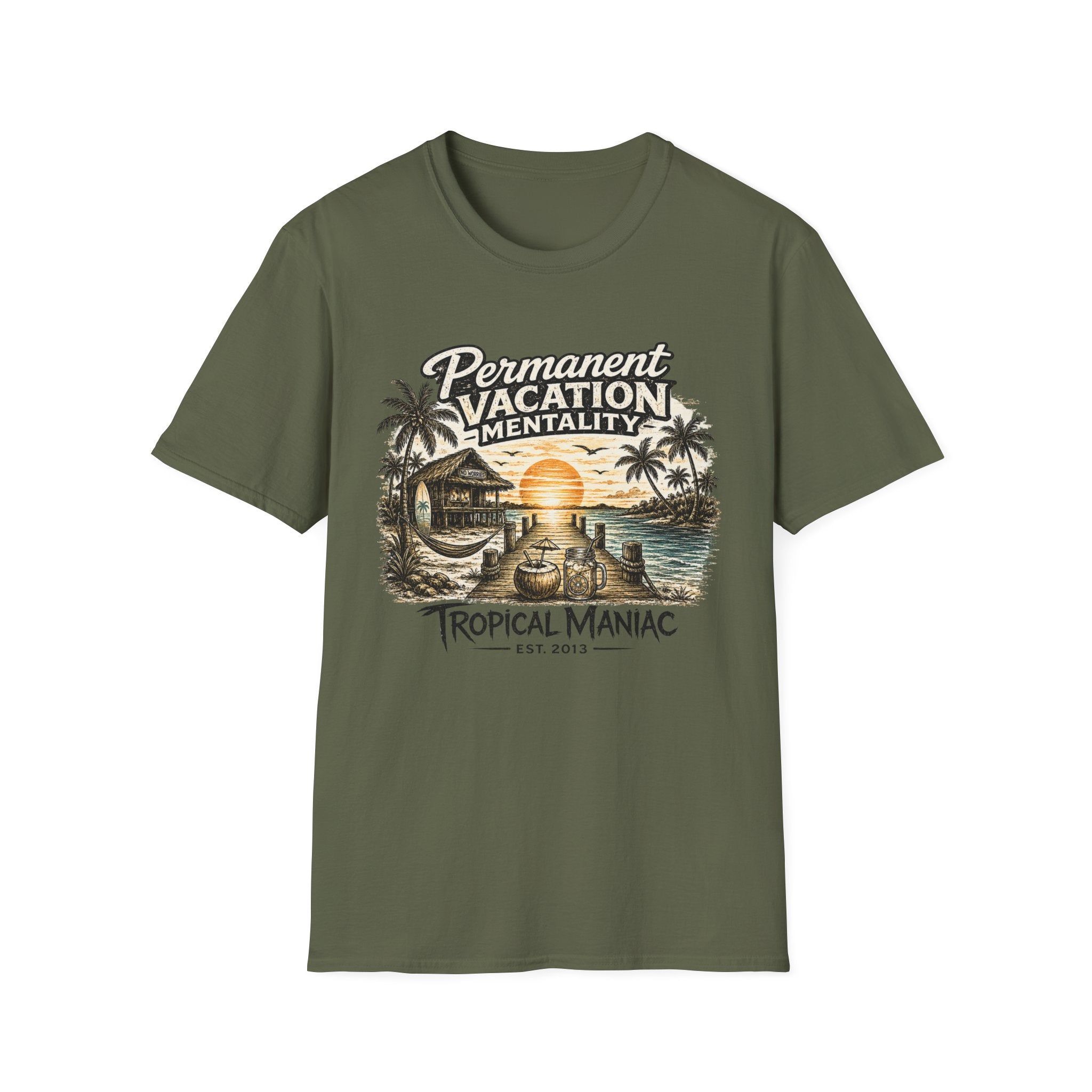 Permanent Vacation Mentality T-Shirt