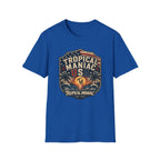 Tropical Maniac USA T-Shirt — Vintage Beach Palm Graphic Tee