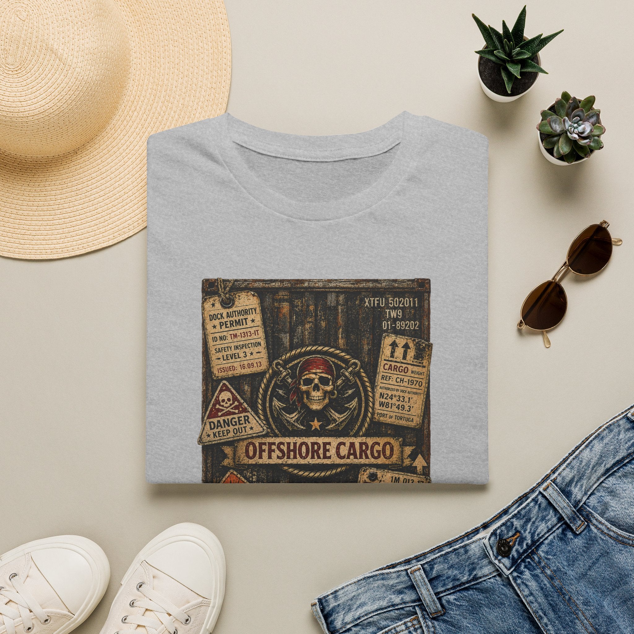 Offshore Cargo Skull T-Shirt