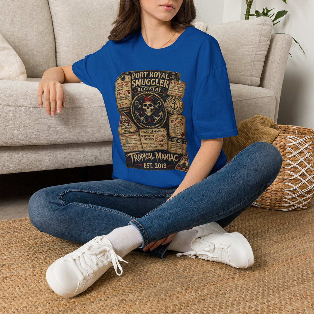 Smuggler Registry Skull T-Shirt