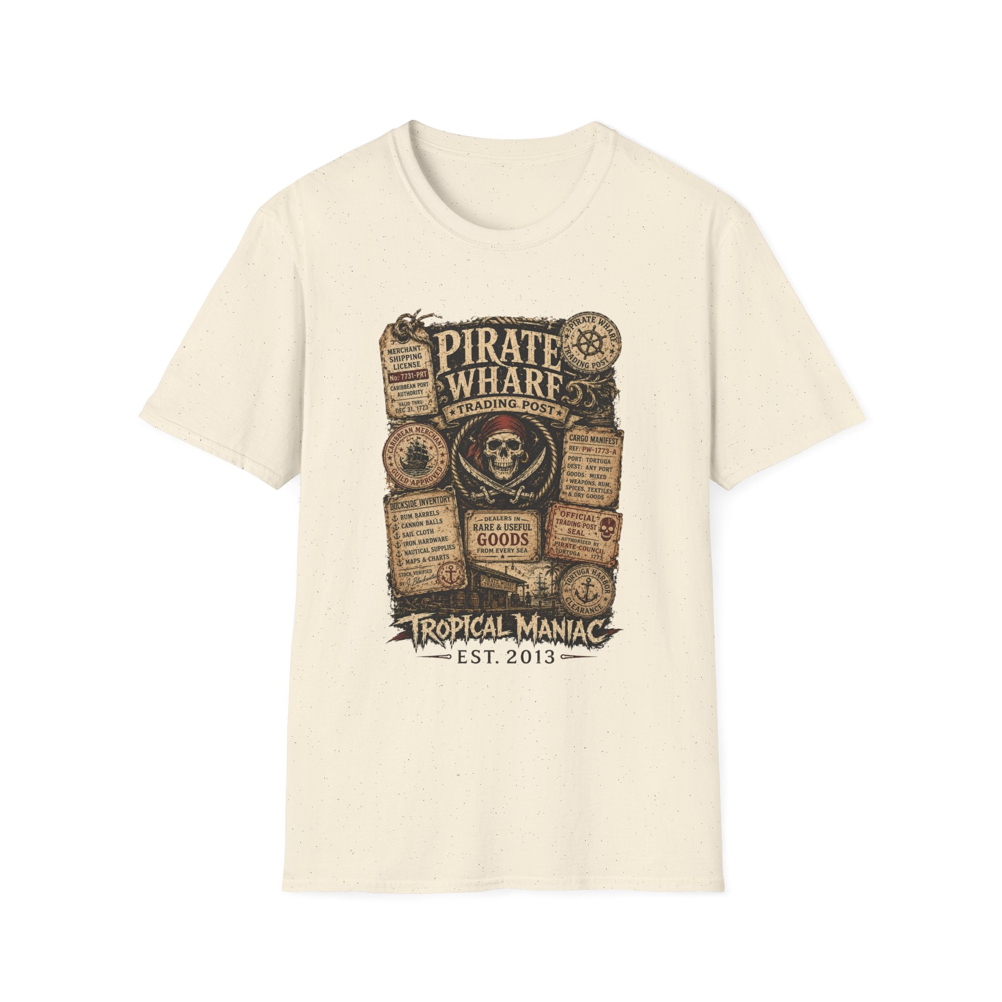 Pirate Wharf Trading Post T-Shirt