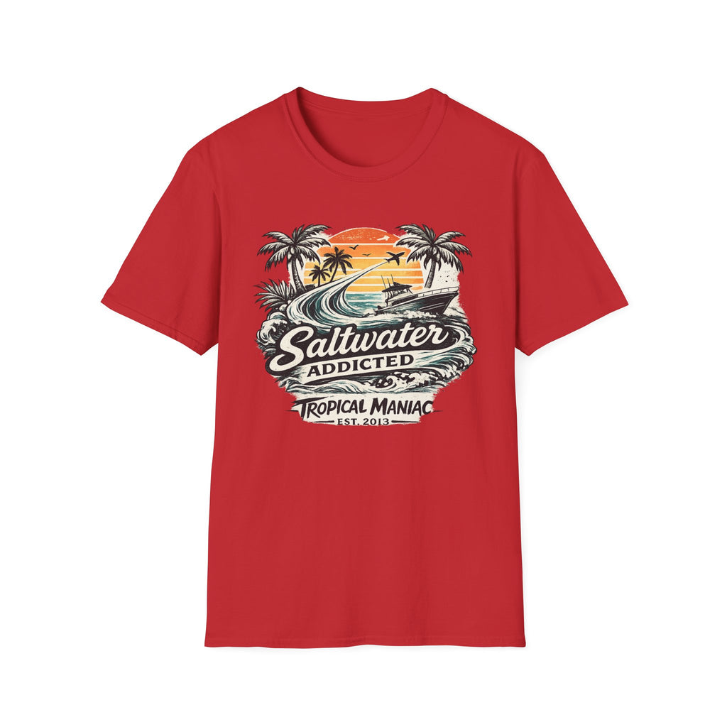 Saltwater Addicted Beach T-Shirt