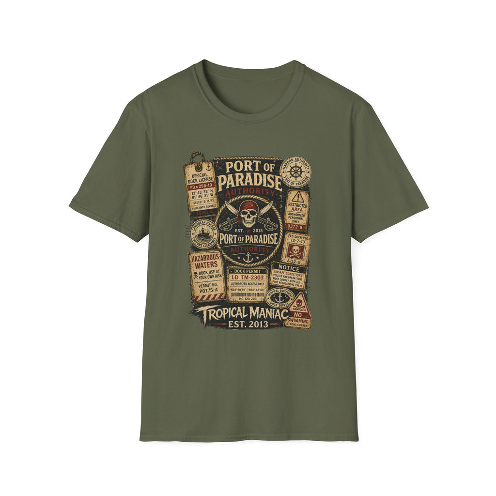 Port of Paradise Graphic T-Shirt