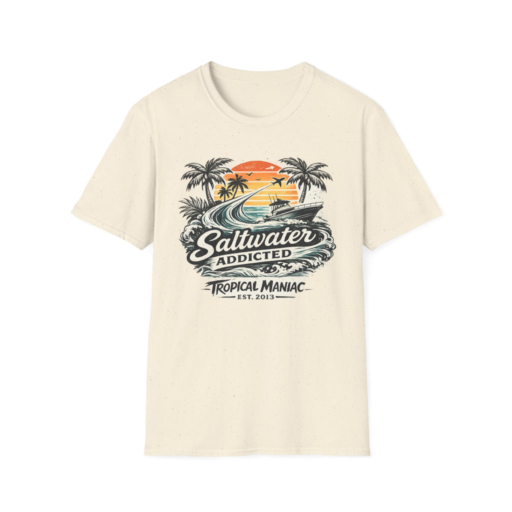 Saltwater Addicted Beach T-Shirt
