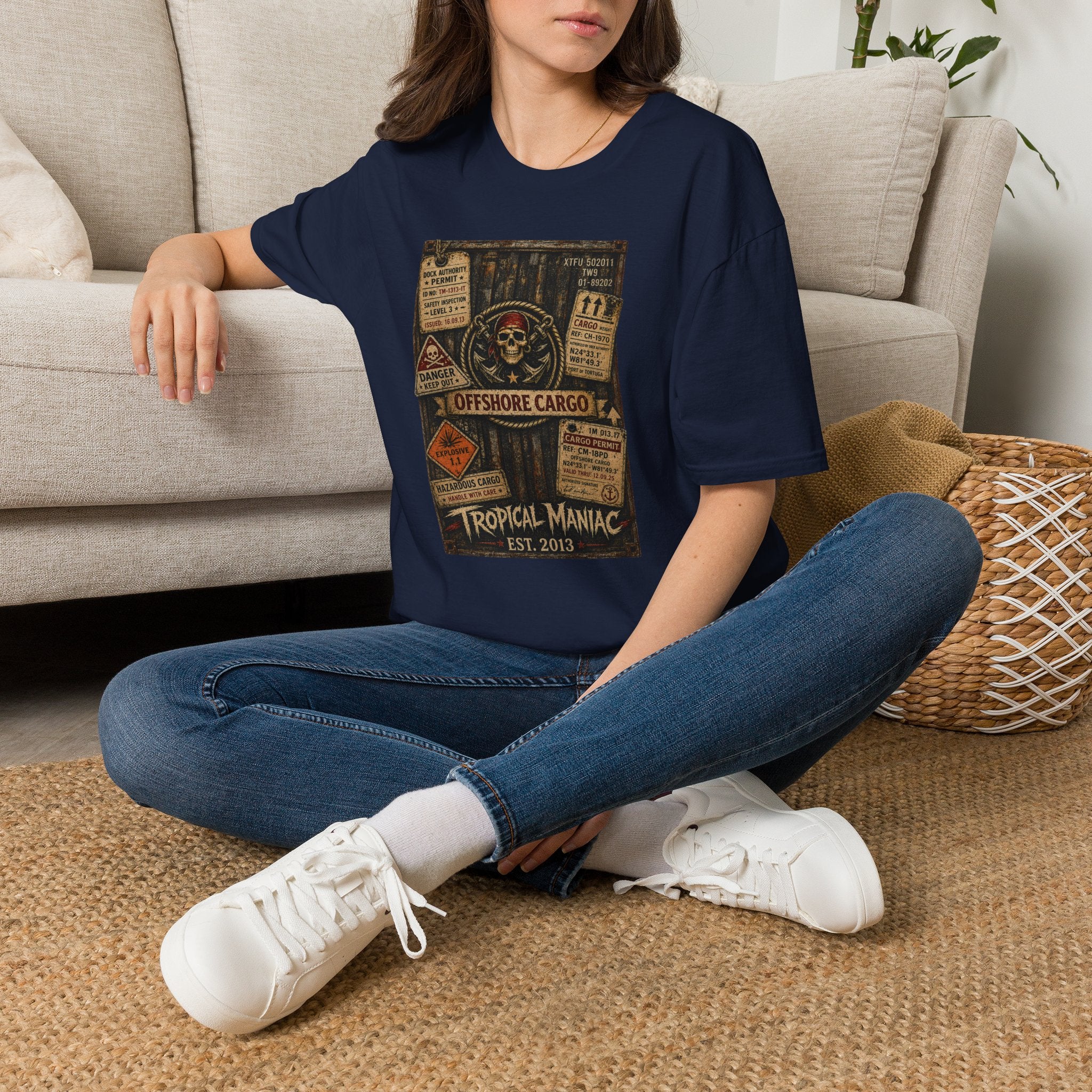 Offshore Cargo Skull T-Shirt