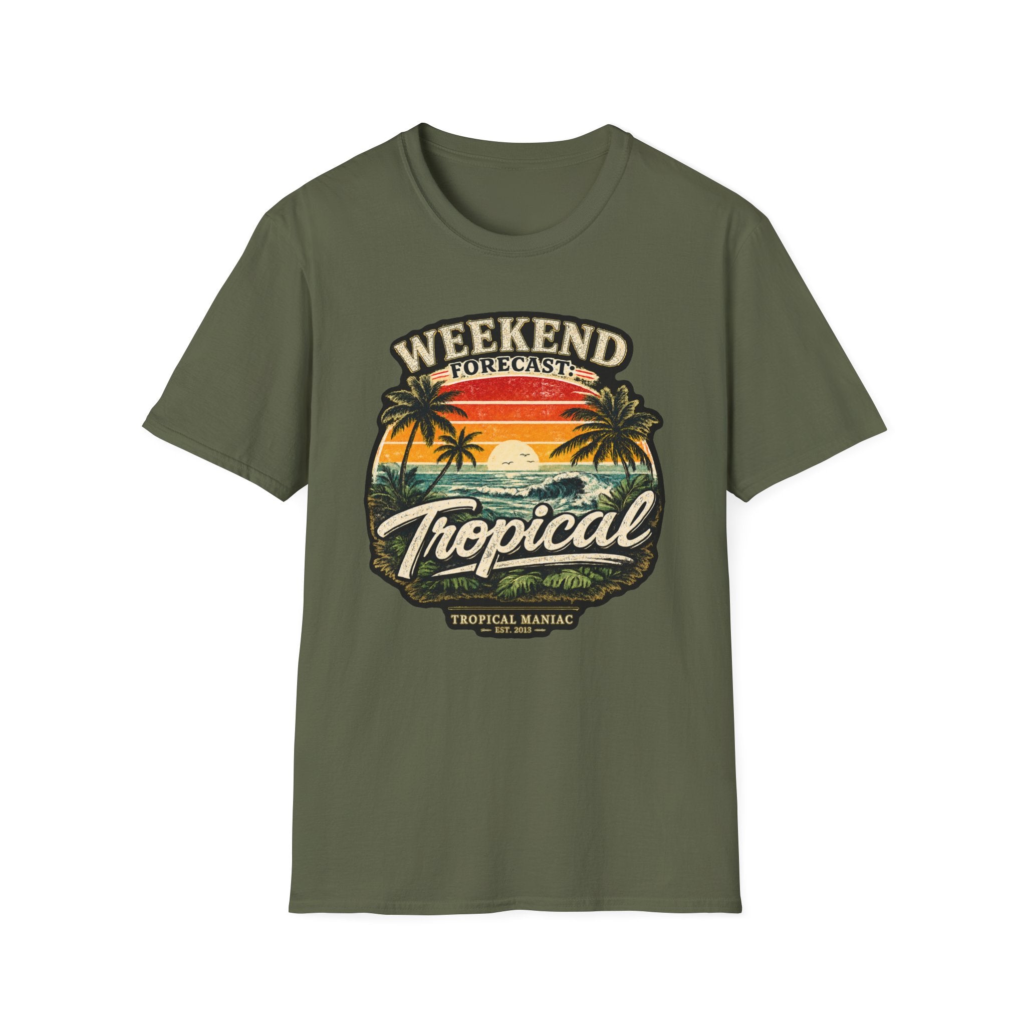 Weekend Forecast Tropical T-Shirt