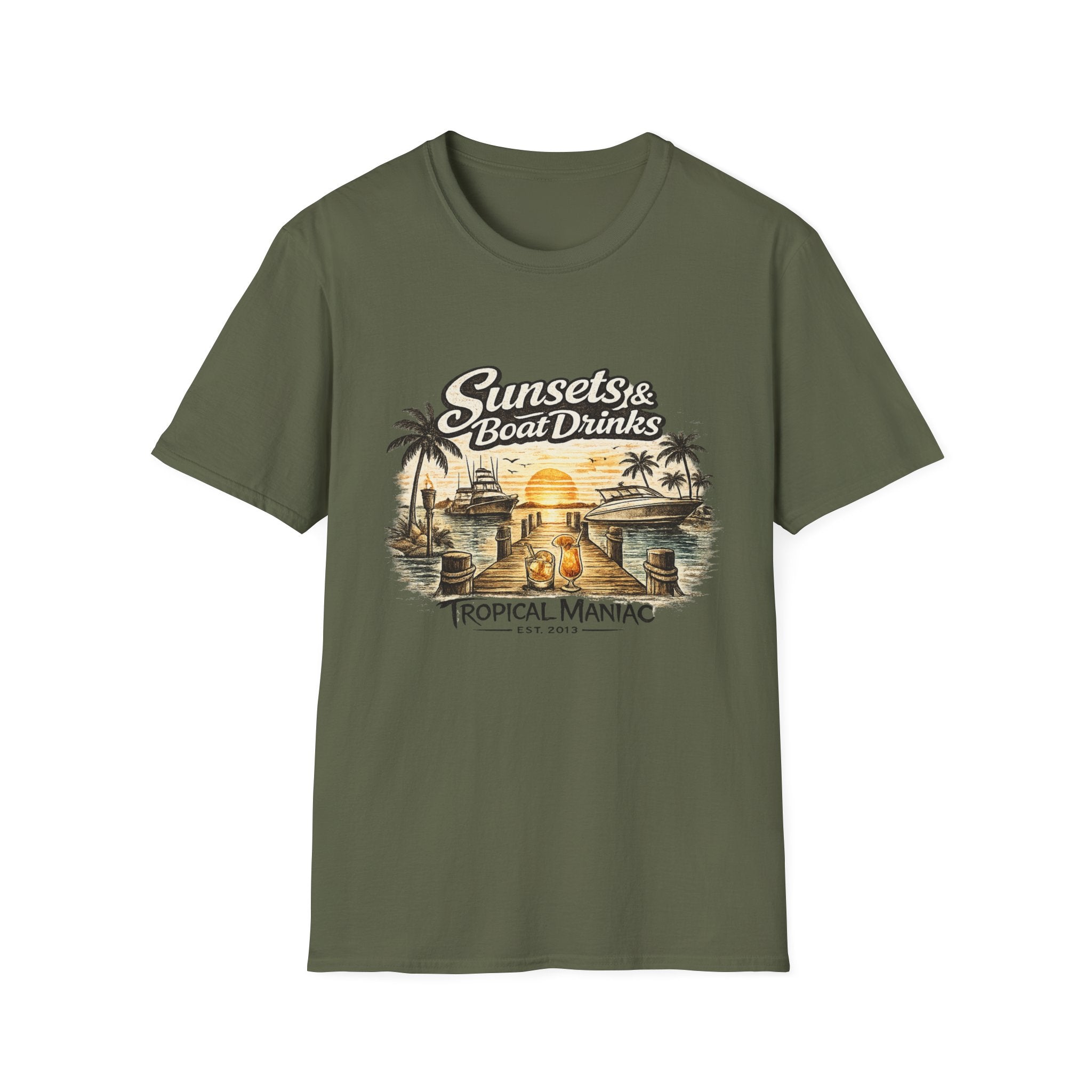 Sunsets & Boat Drinks T‑Shirt