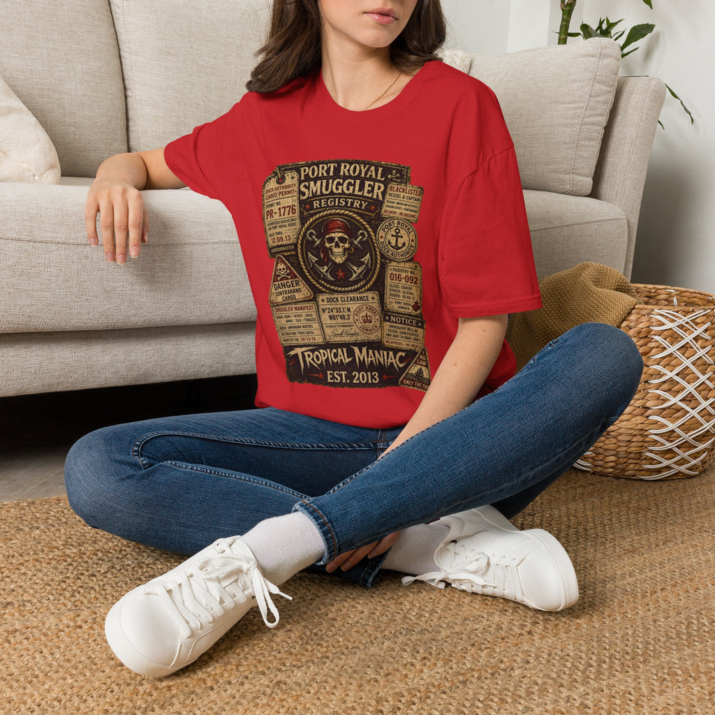 Smuggler Registry Skull T-Shirt
