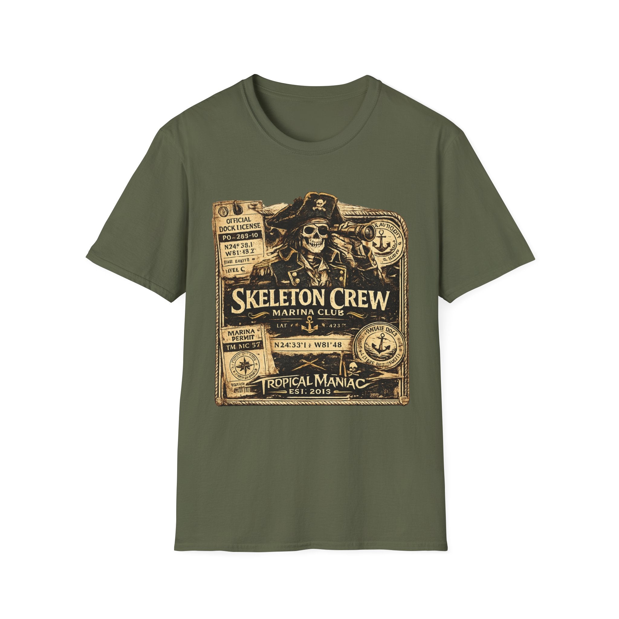 Skeleton Crew Marina Club T-Shirt