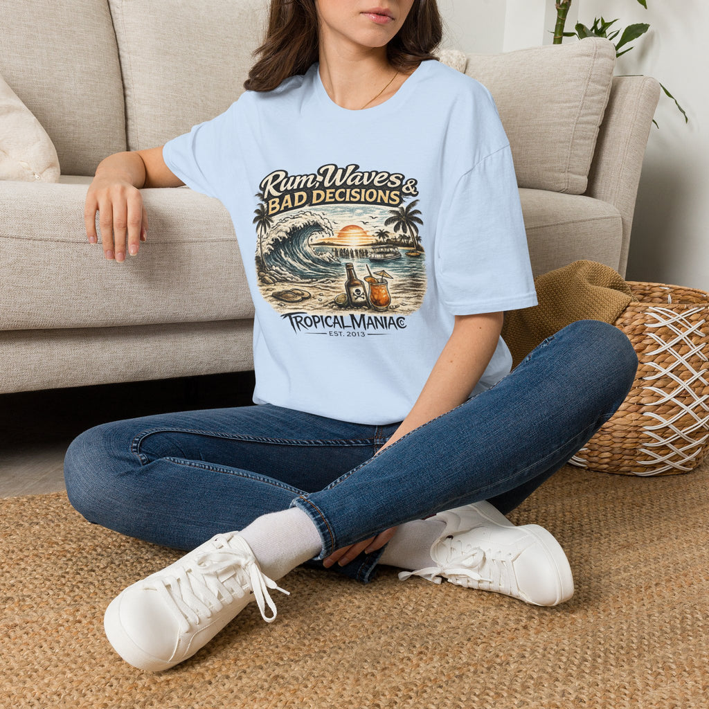 Rum, Waves & Bad Decisions T-Shirt