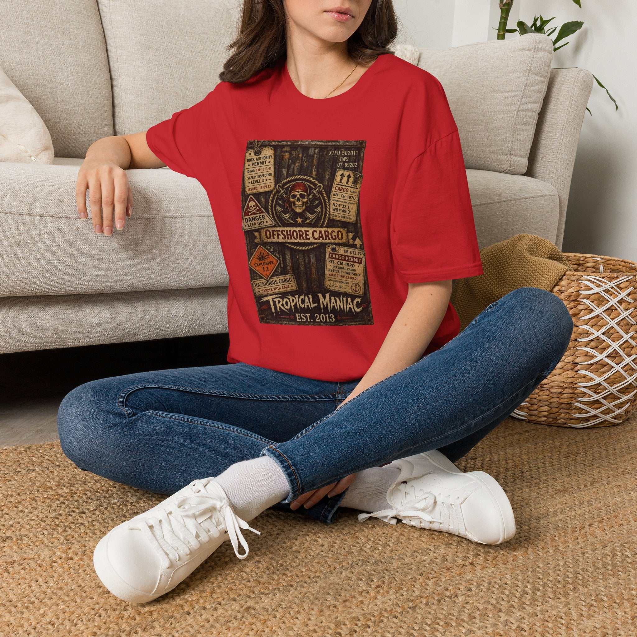 Offshore Cargo Skull T-Shirt