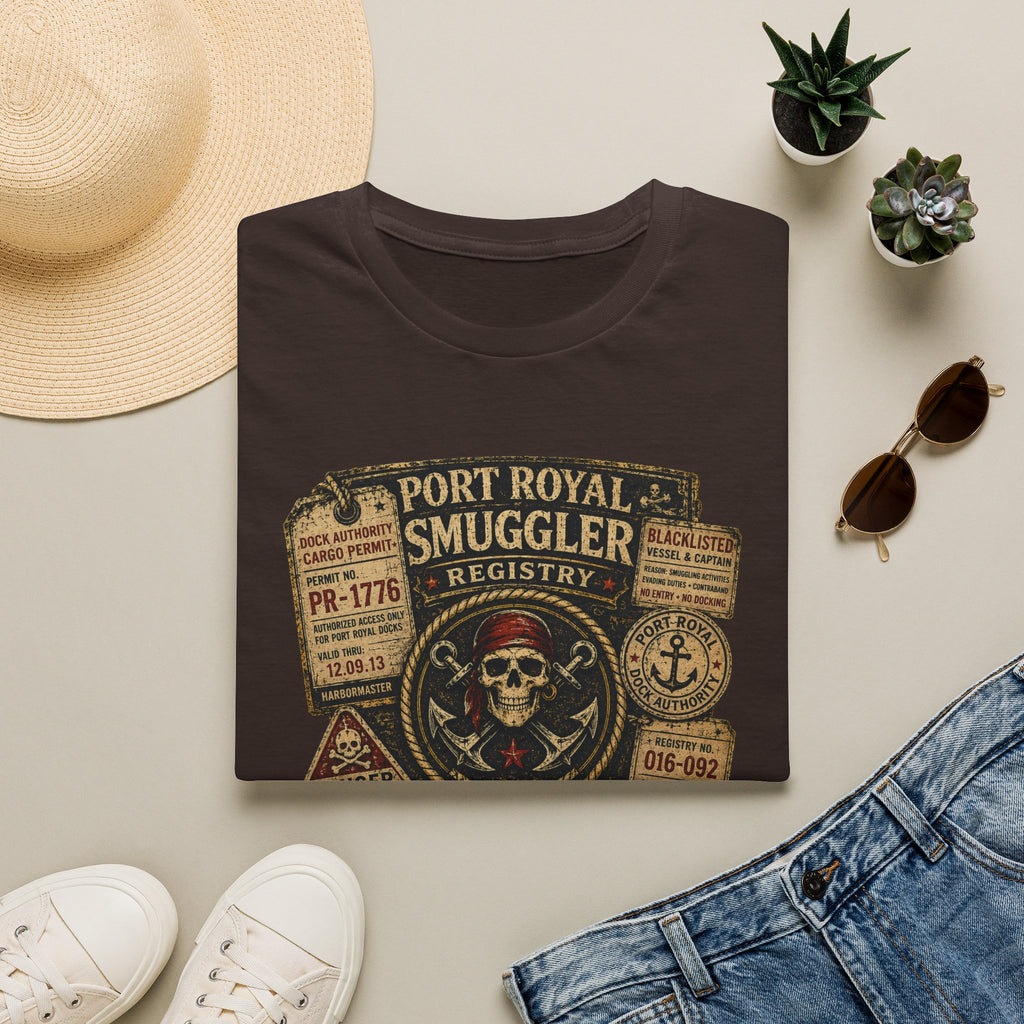 Smuggler Registry Skull T-Shirt