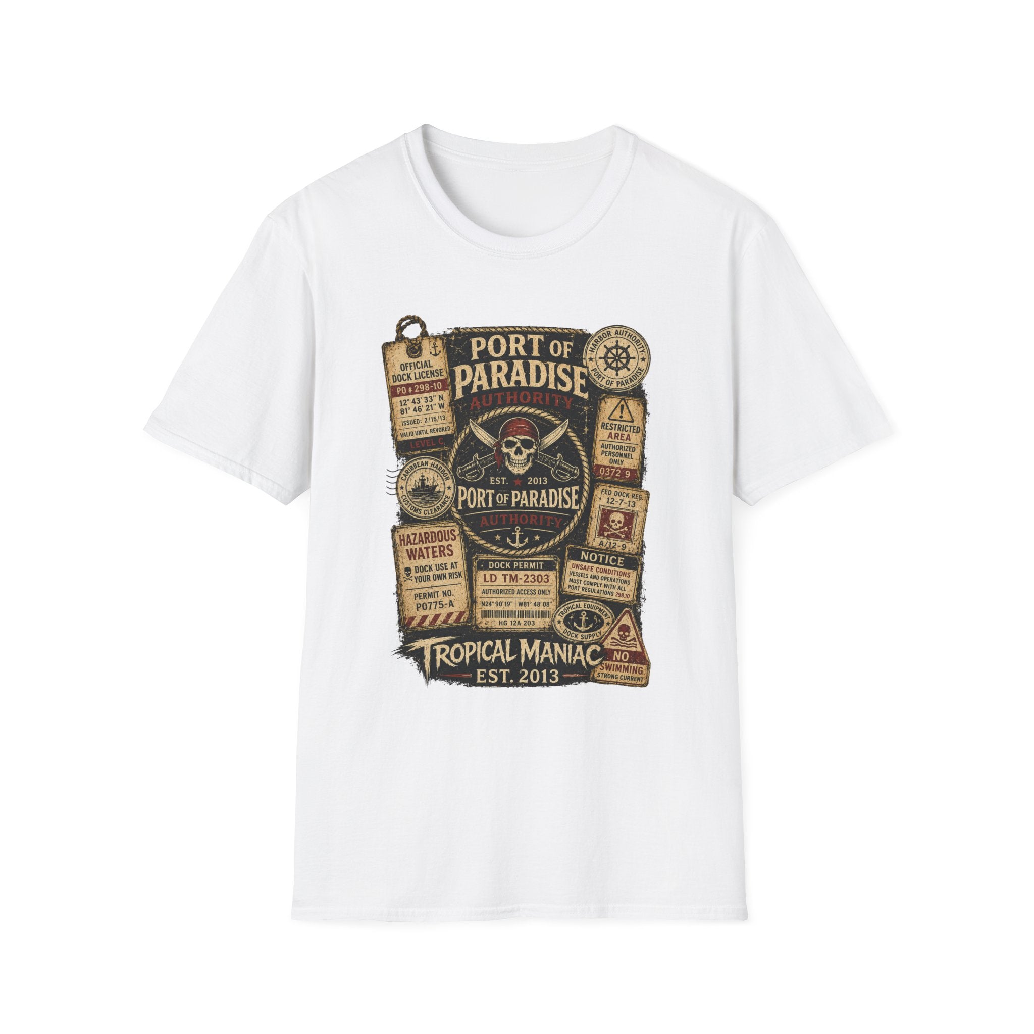 Port of Paradise Graphic T-Shirt