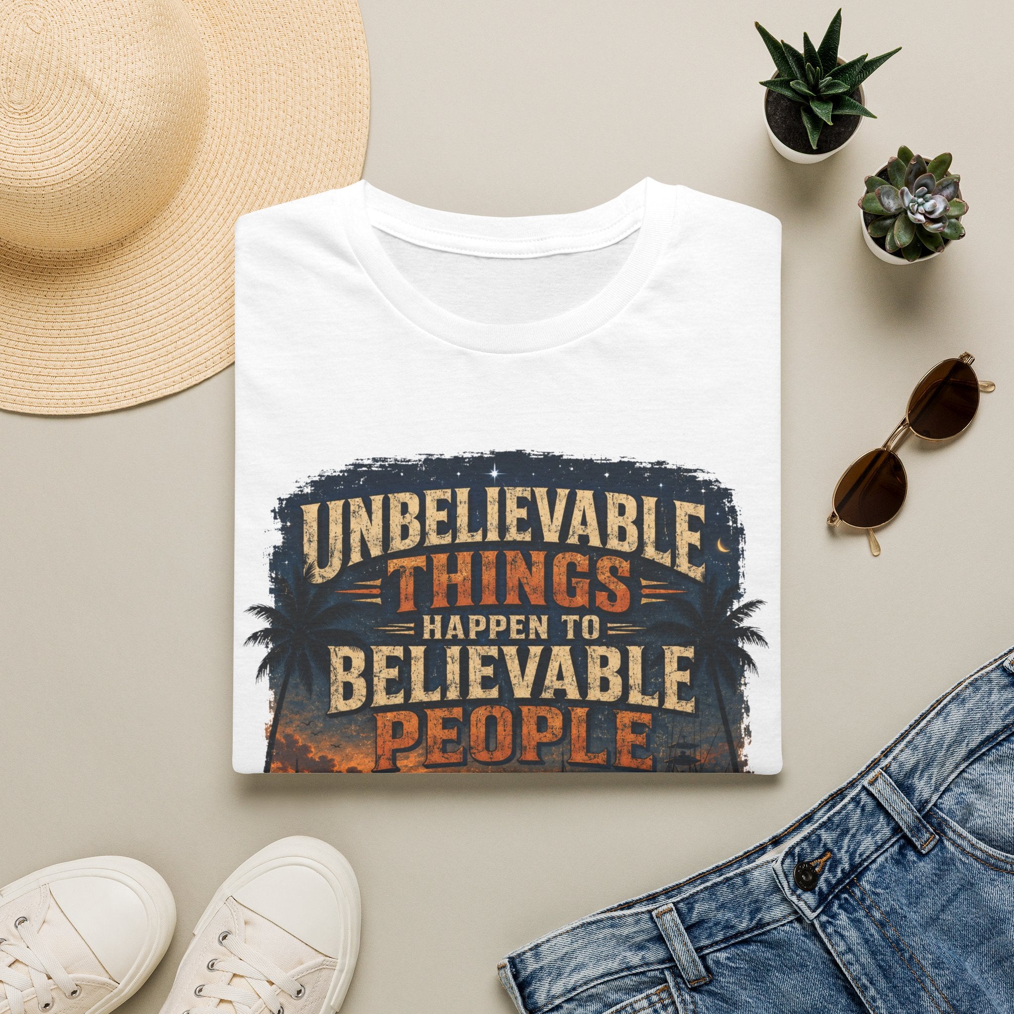 Unbelievable Things Happen To Believable People T-Shirt