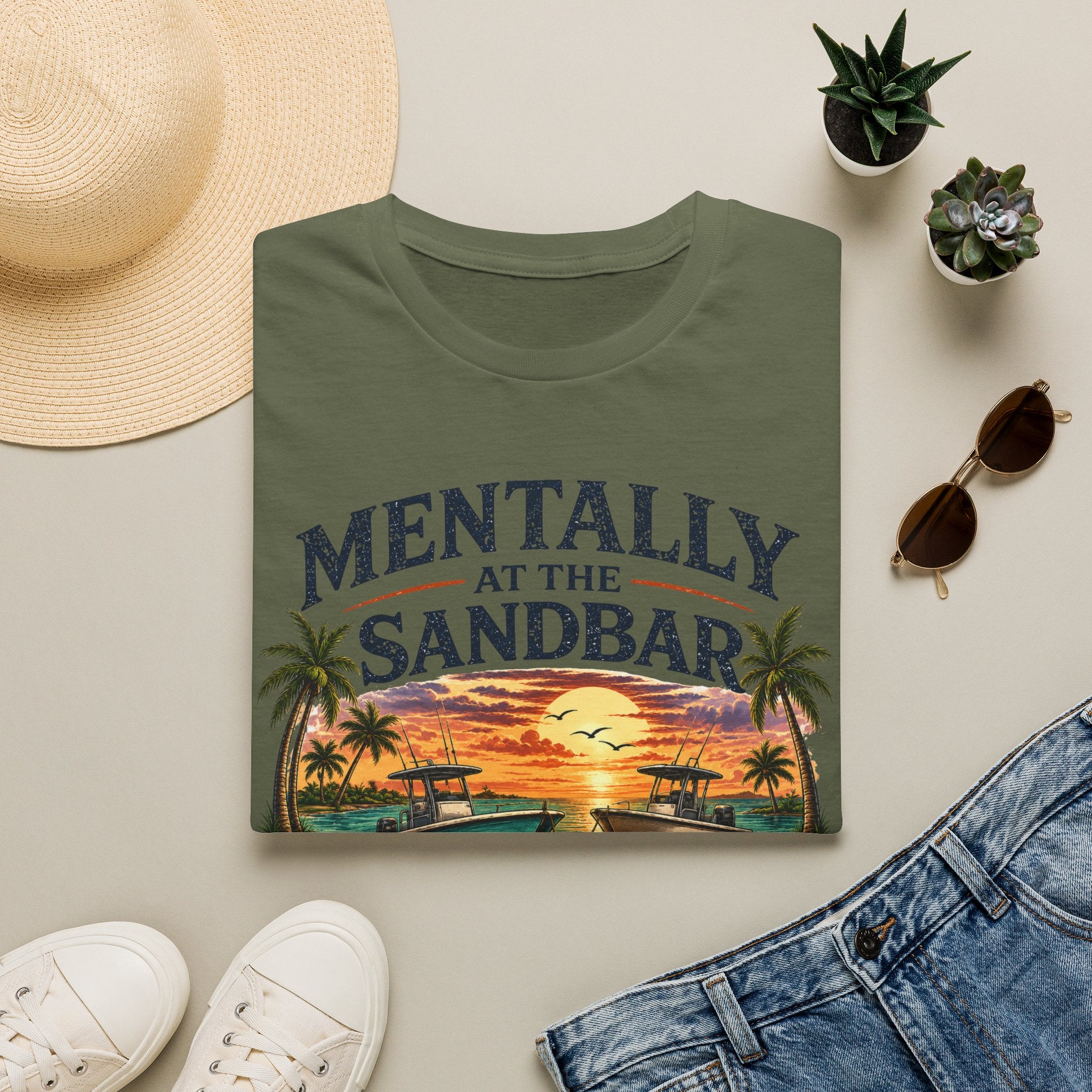 Mentally at the Sandbar T-Shirt