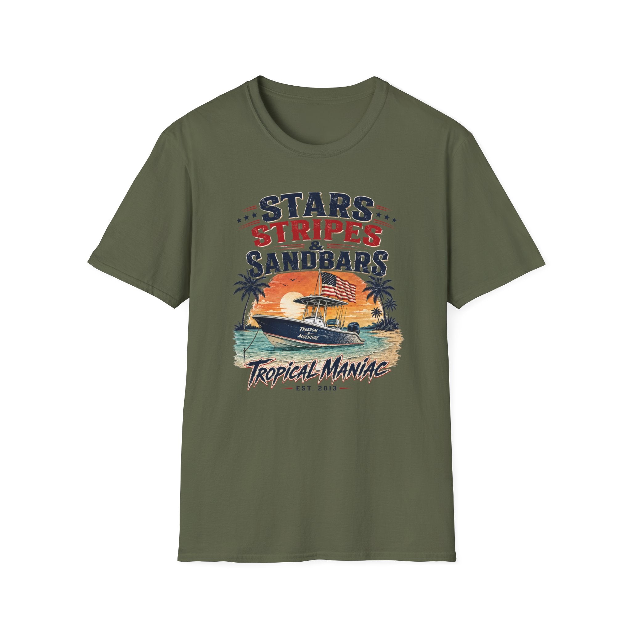 Stars, Stripes & Sandbars T-Shirt
