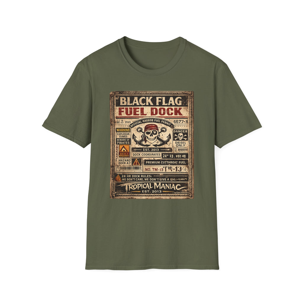 Black Flag Fuel Dock T-Shirt