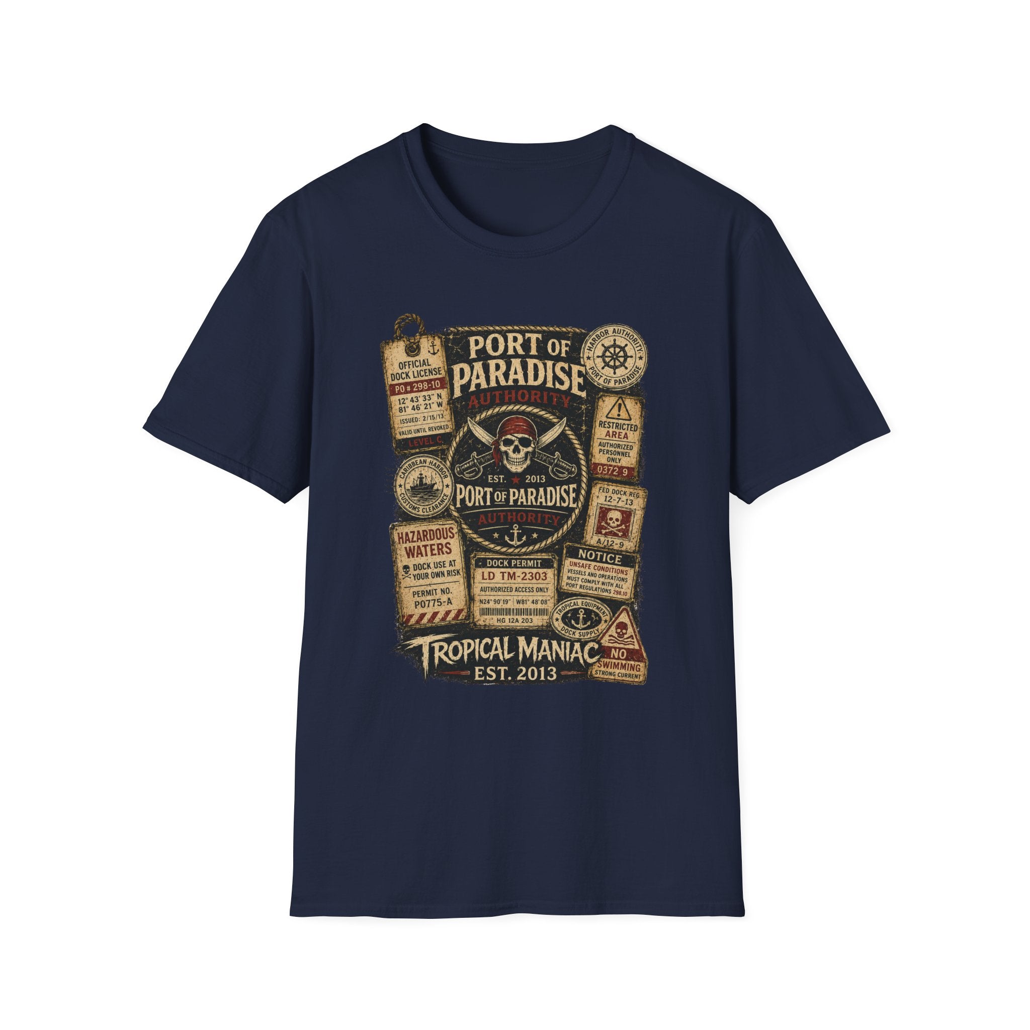 Port of Paradise Graphic T-Shirt