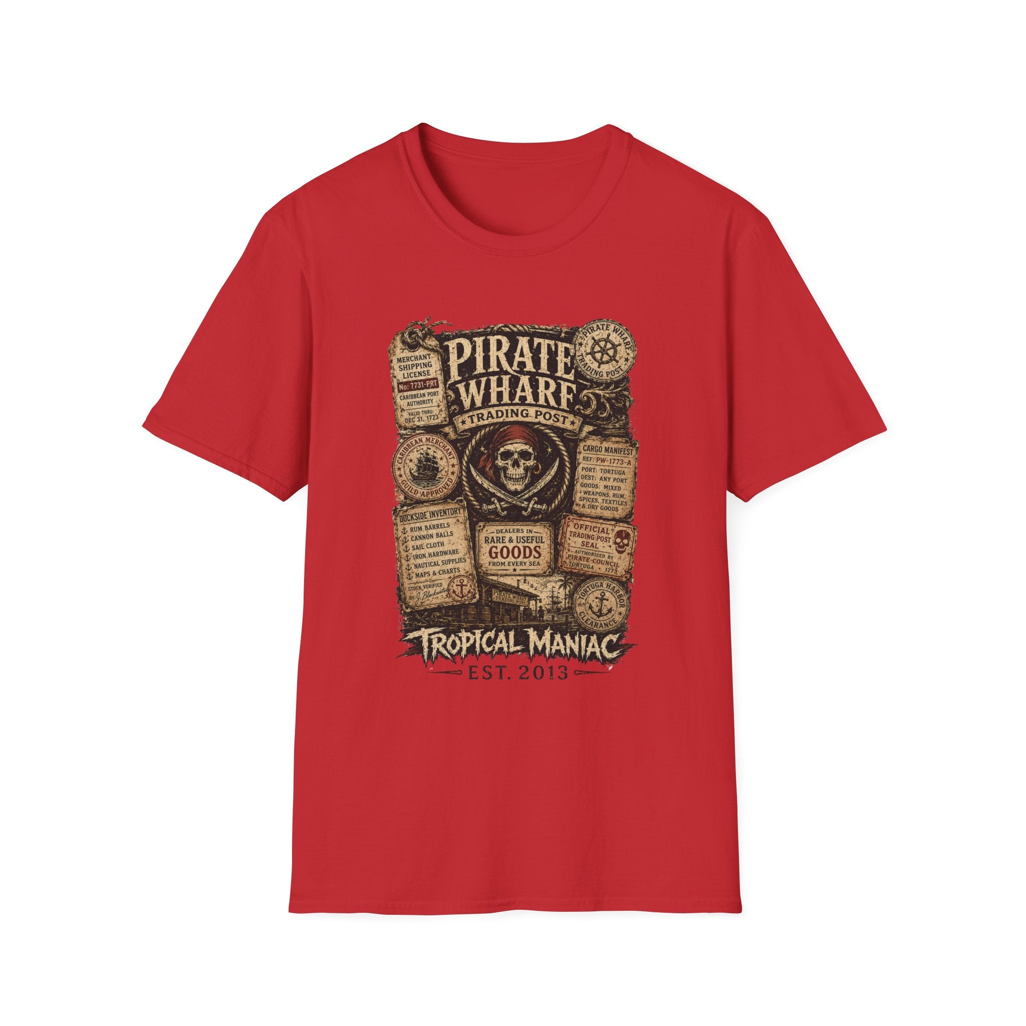 Pirate Wharf Trading Post T-Shirt