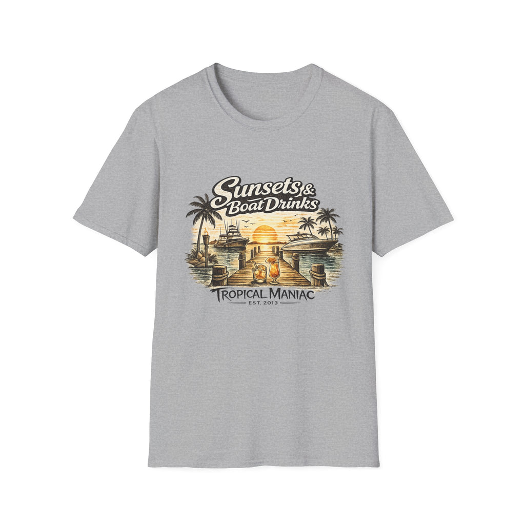 Sunsets & Boat Drinks T‑Shirt