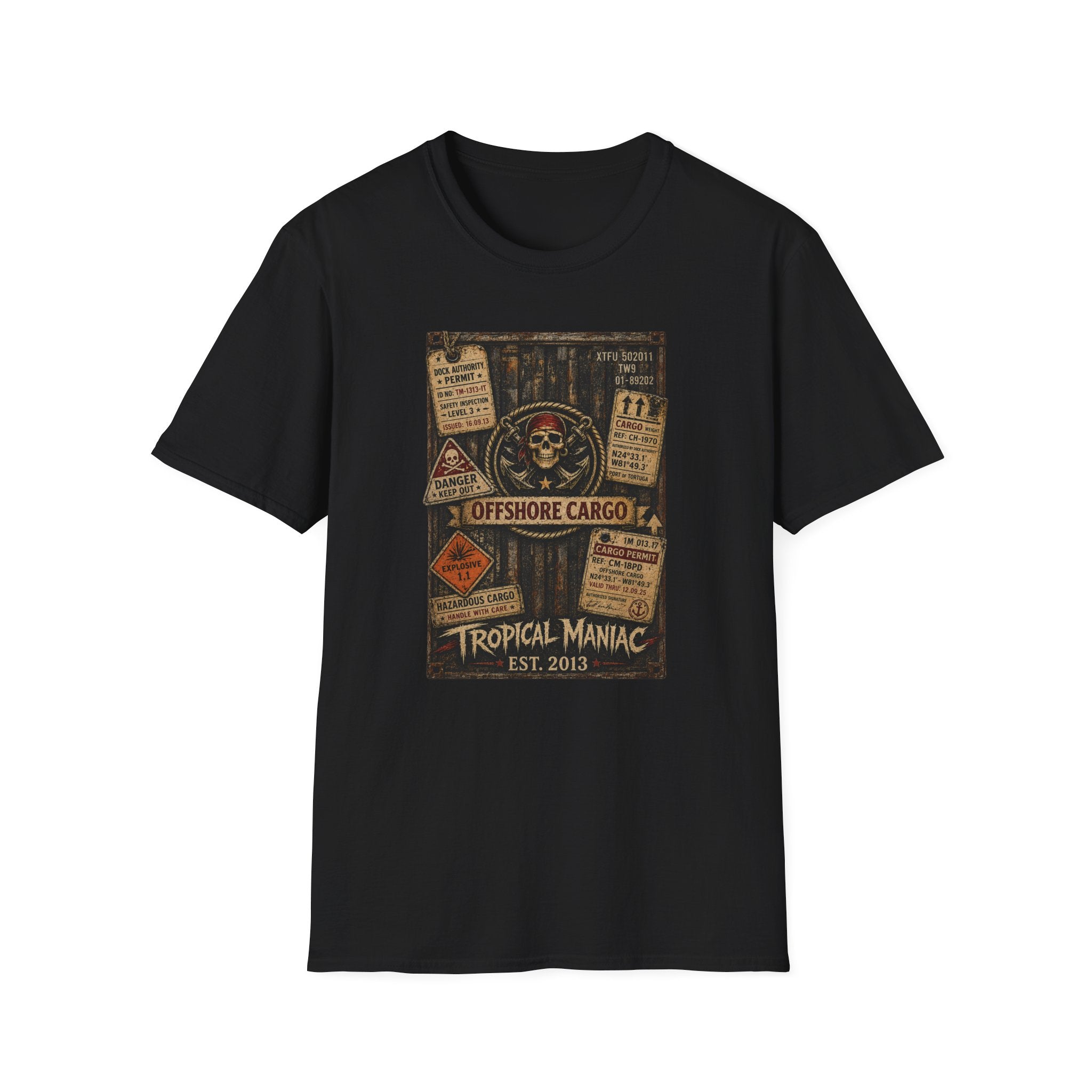 Offshore Cargo Skull T-Shirt