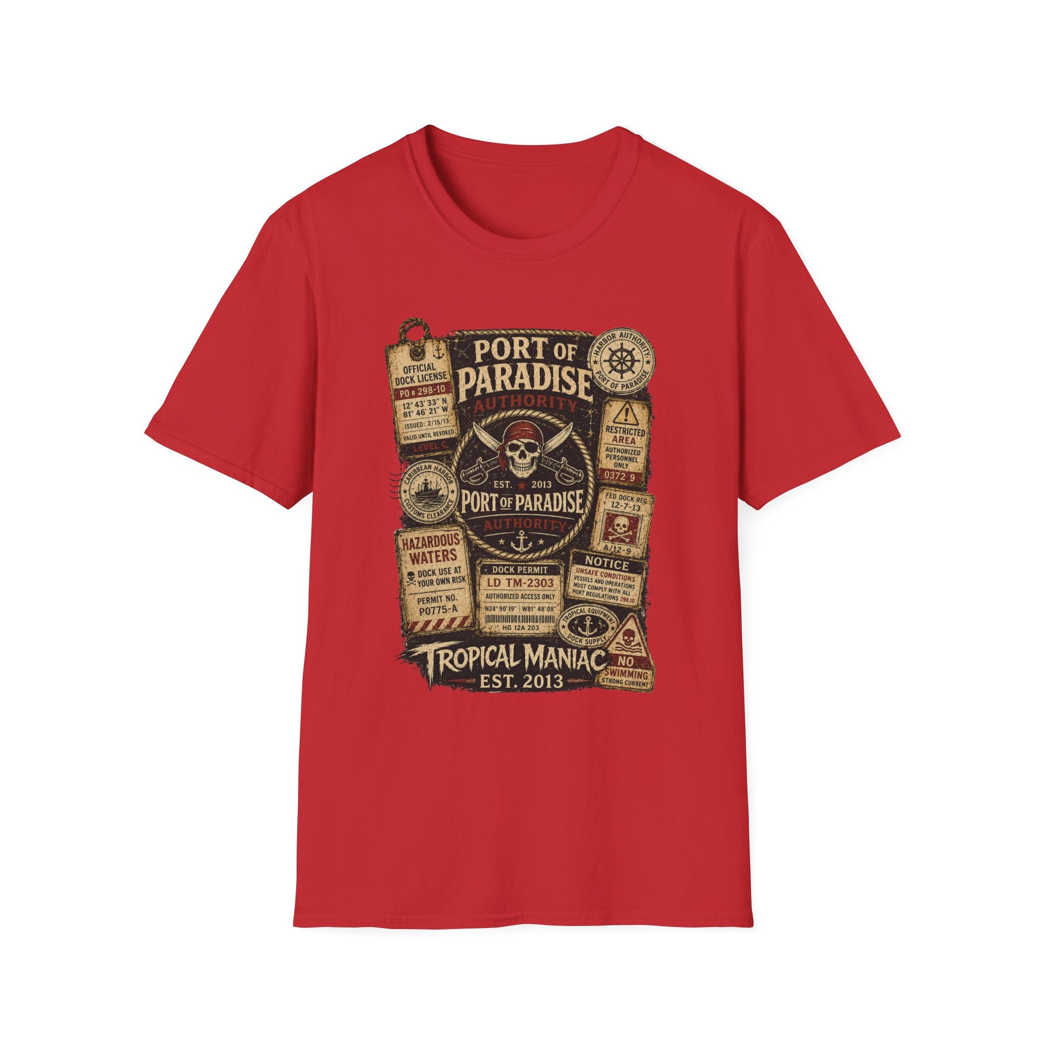 Port of Paradise Graphic T-Shirt