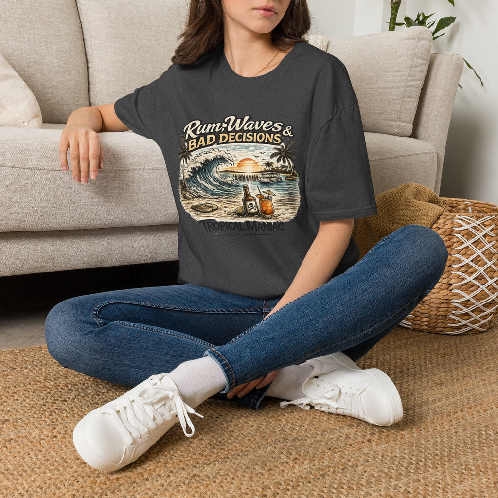 Rum, Waves & Bad Decisions T-Shirt