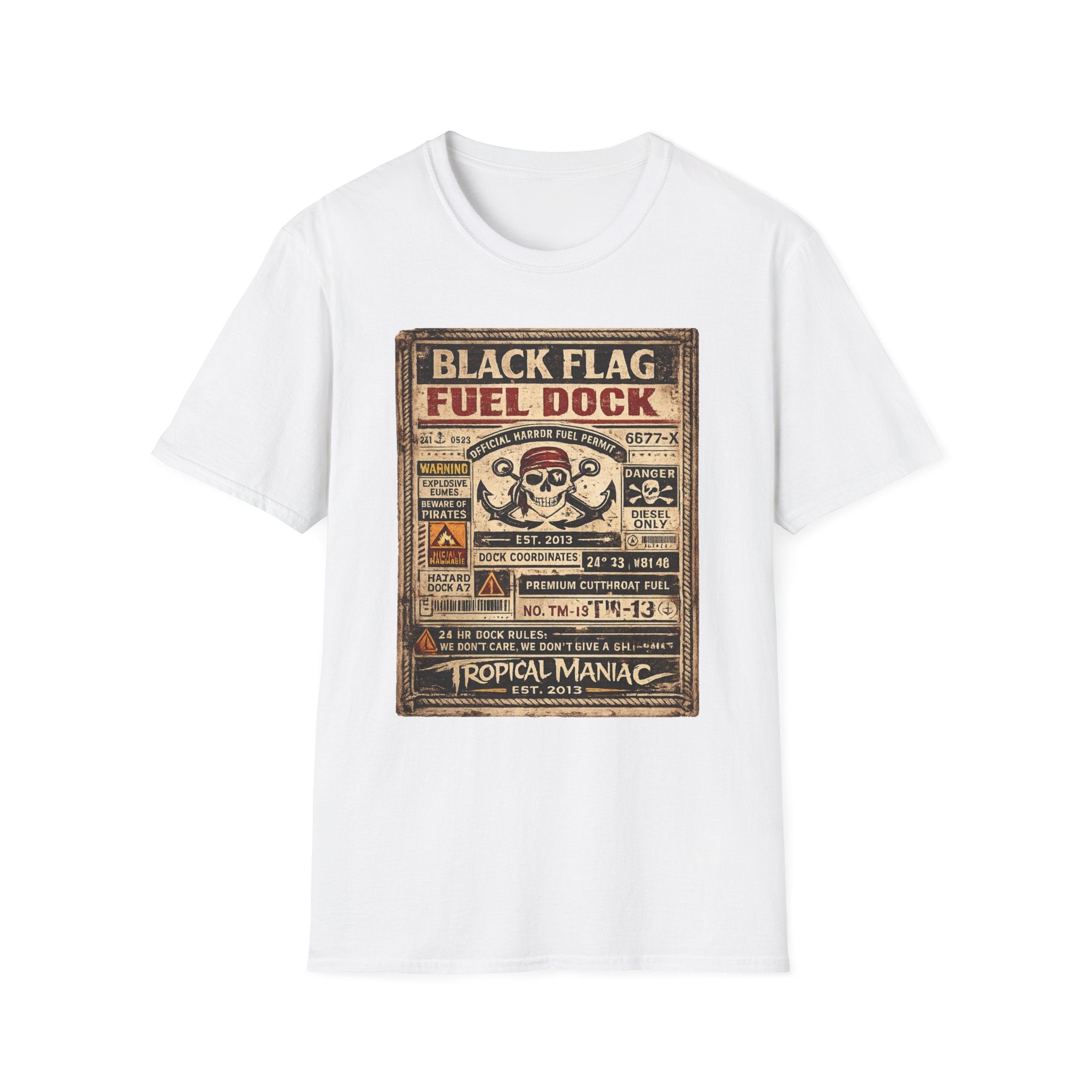 Black Flag Fuel Dock T-Shirt