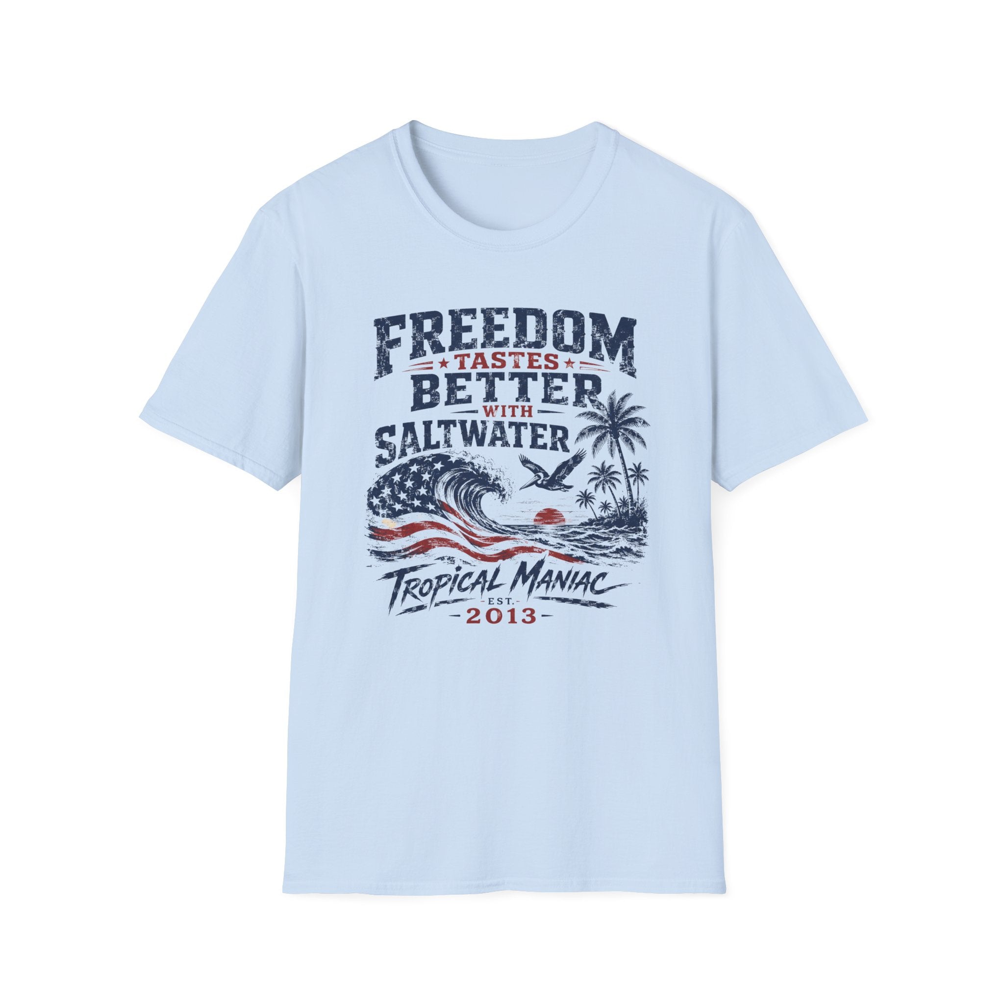 Freedom Taste Better with Saltwater T-Shirt