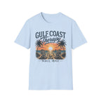 Gulf Coast Therapy T-Shirt — Sunset Palm Beach Tee