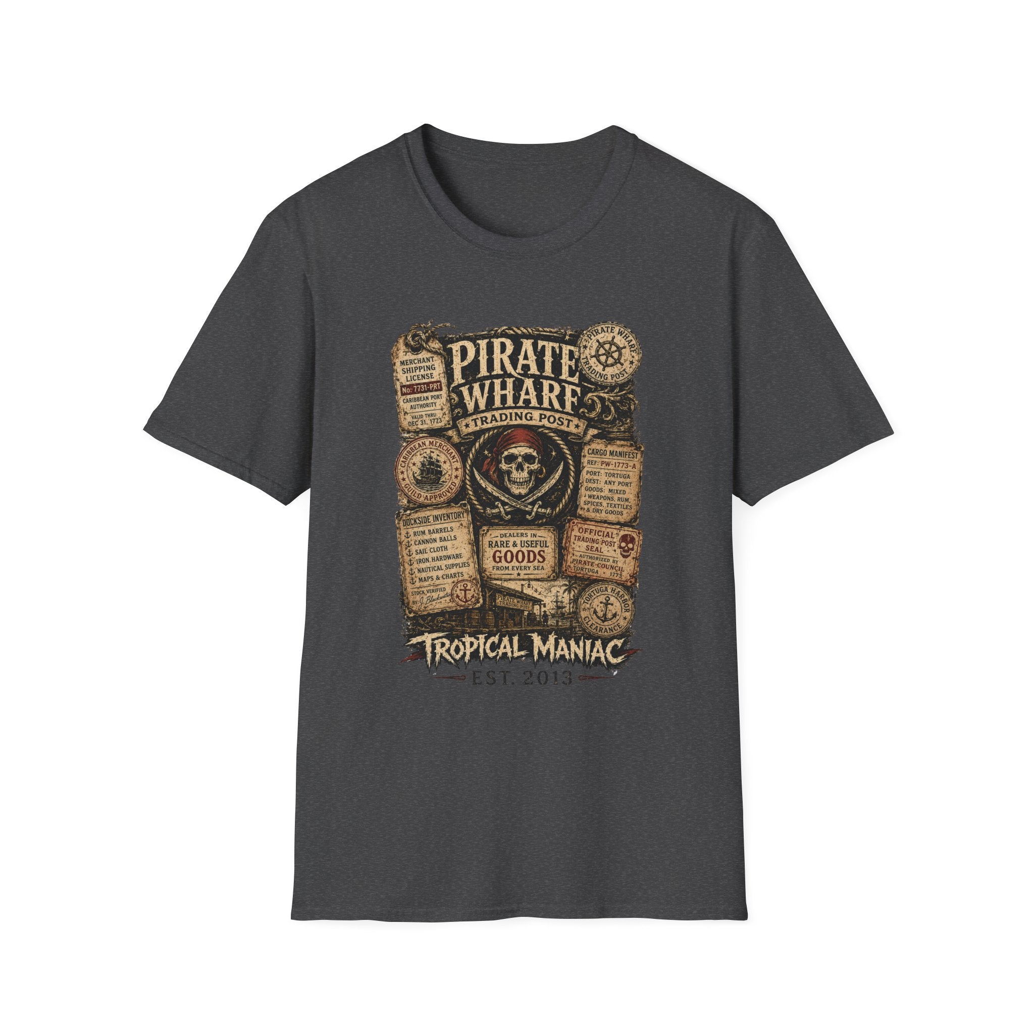 Pirate Wharf Trading Post T-Shirt