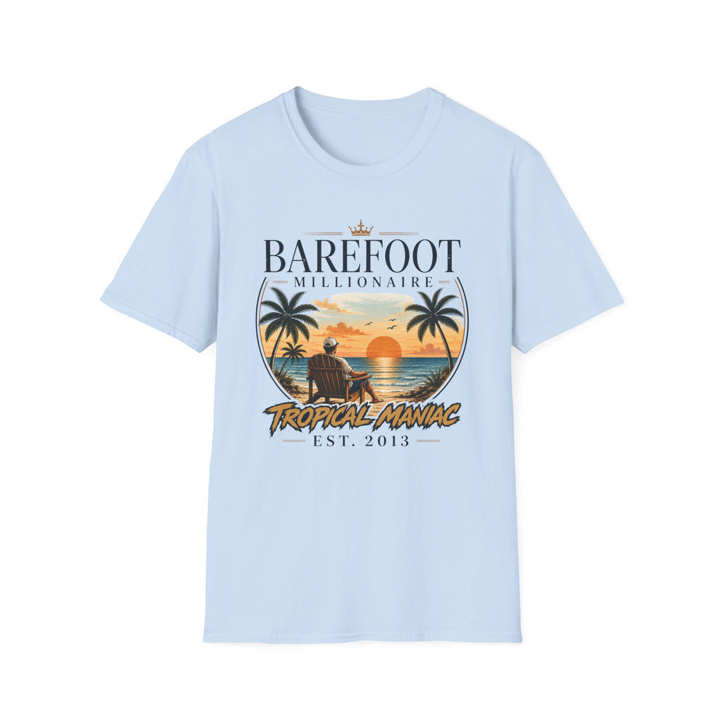 Barefoot Millionaire Sunset T-Shirt