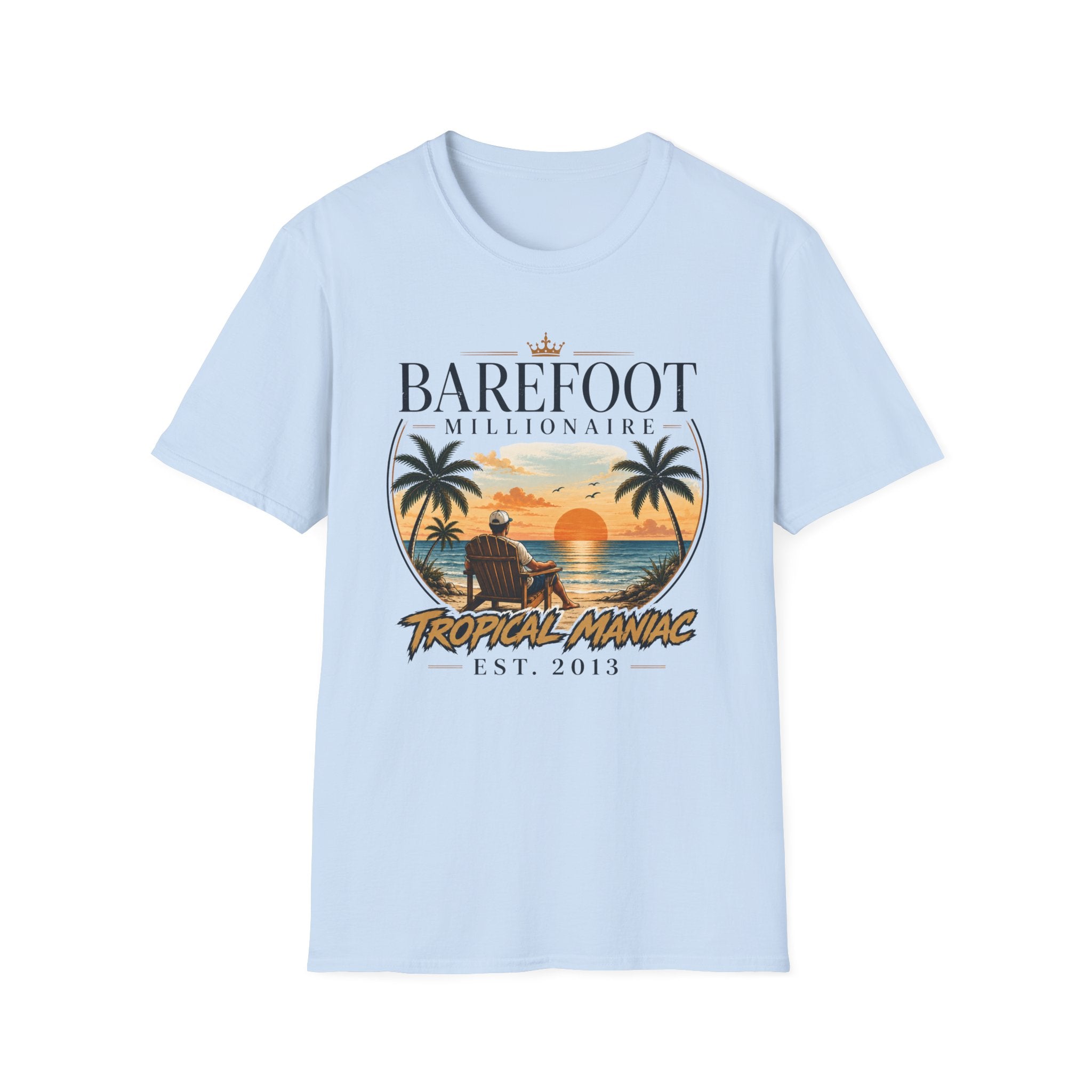 Barefoot Millionaire Sunset T-Shirt