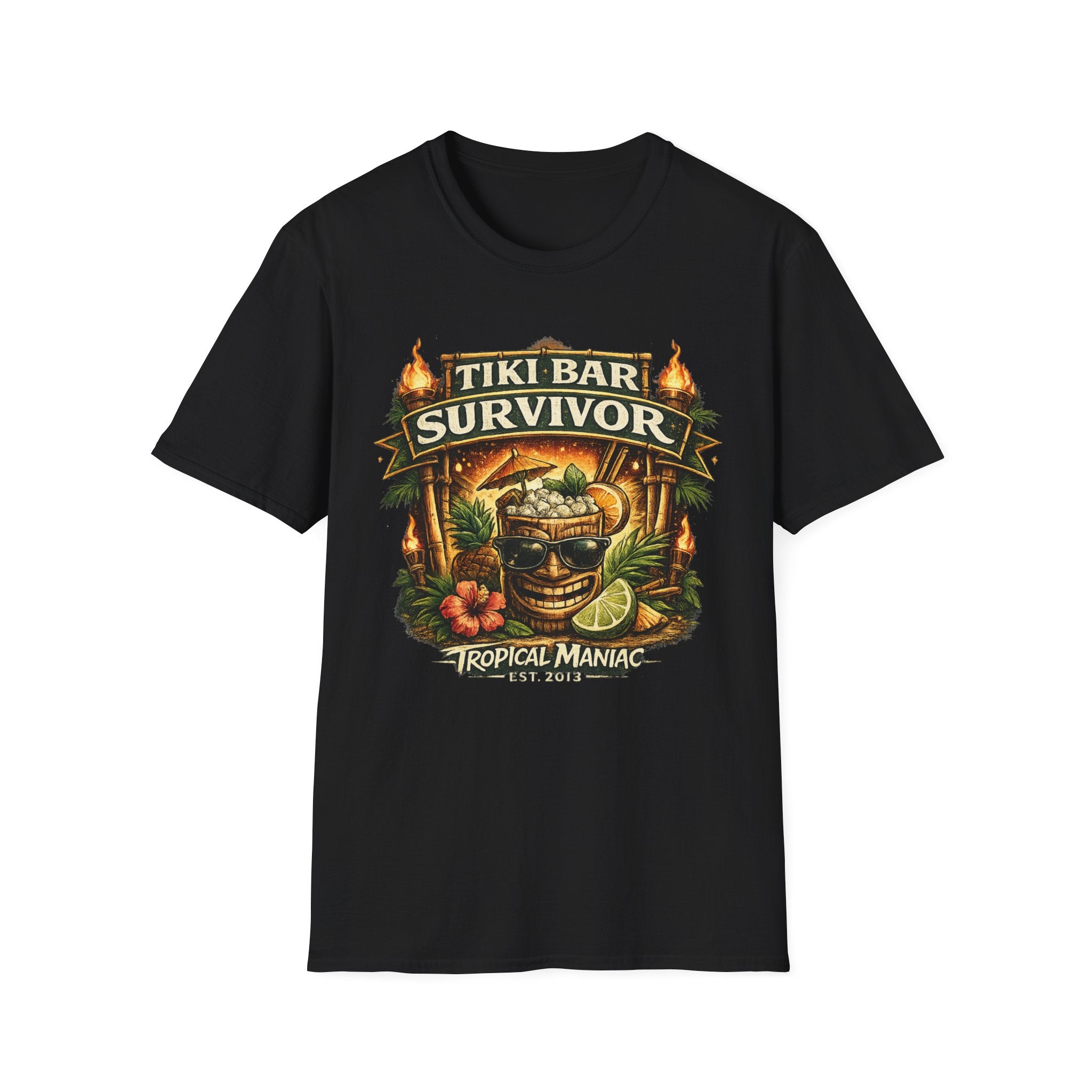 Tiki Bar Survivor T-Shirt
