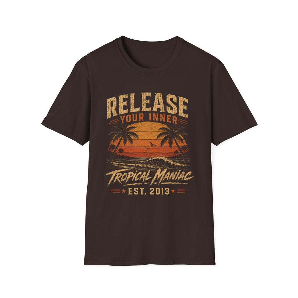 Release Your Inner Tropical Maniac  T-Shirt
