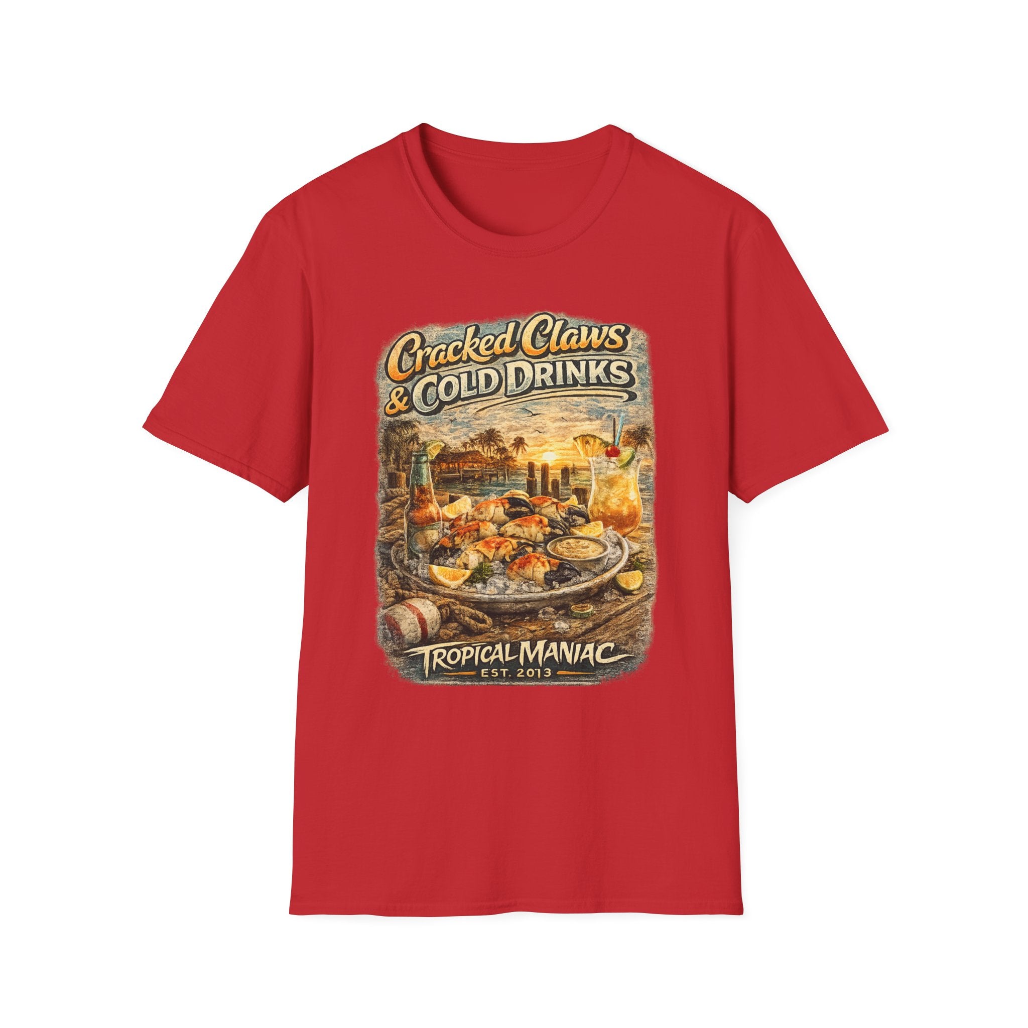 Cracked Claws & Cold Drinks T-Shirt