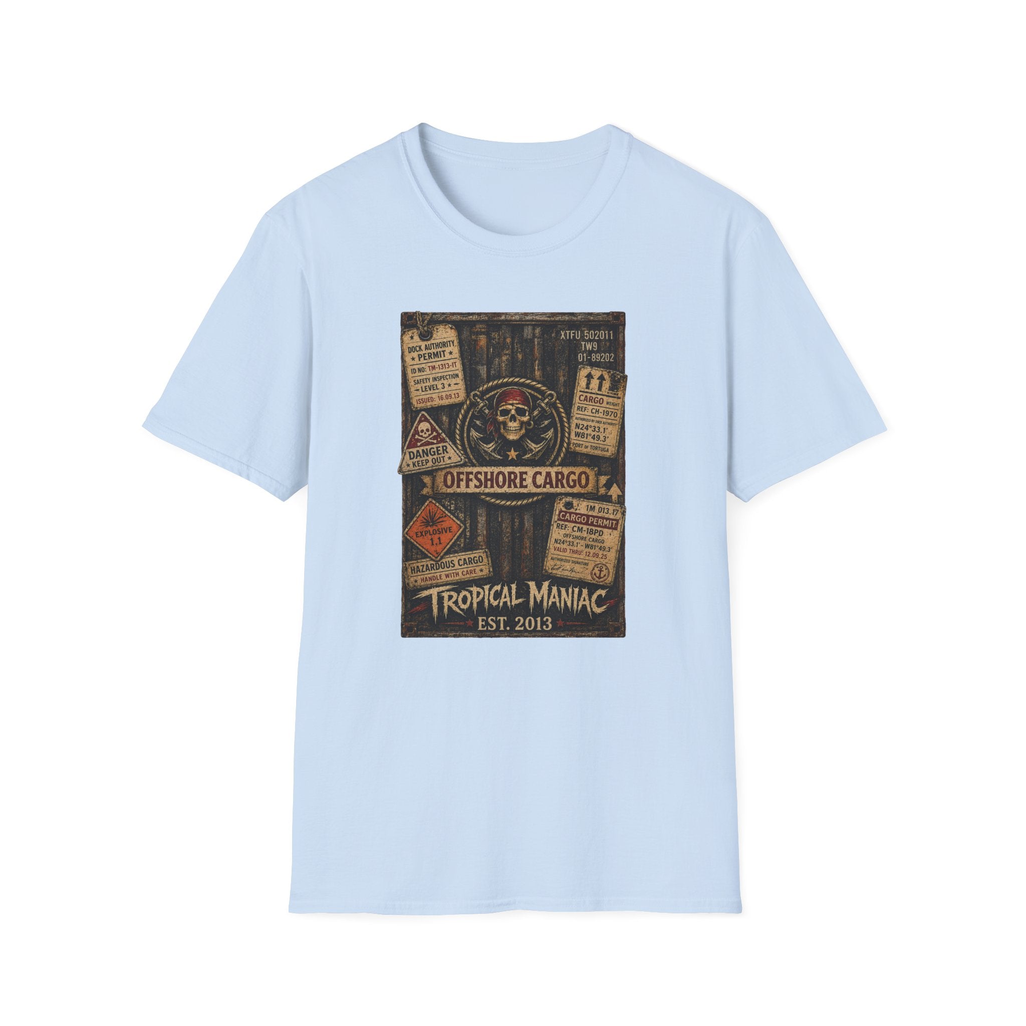 Offshore Cargo Skull T-Shirt