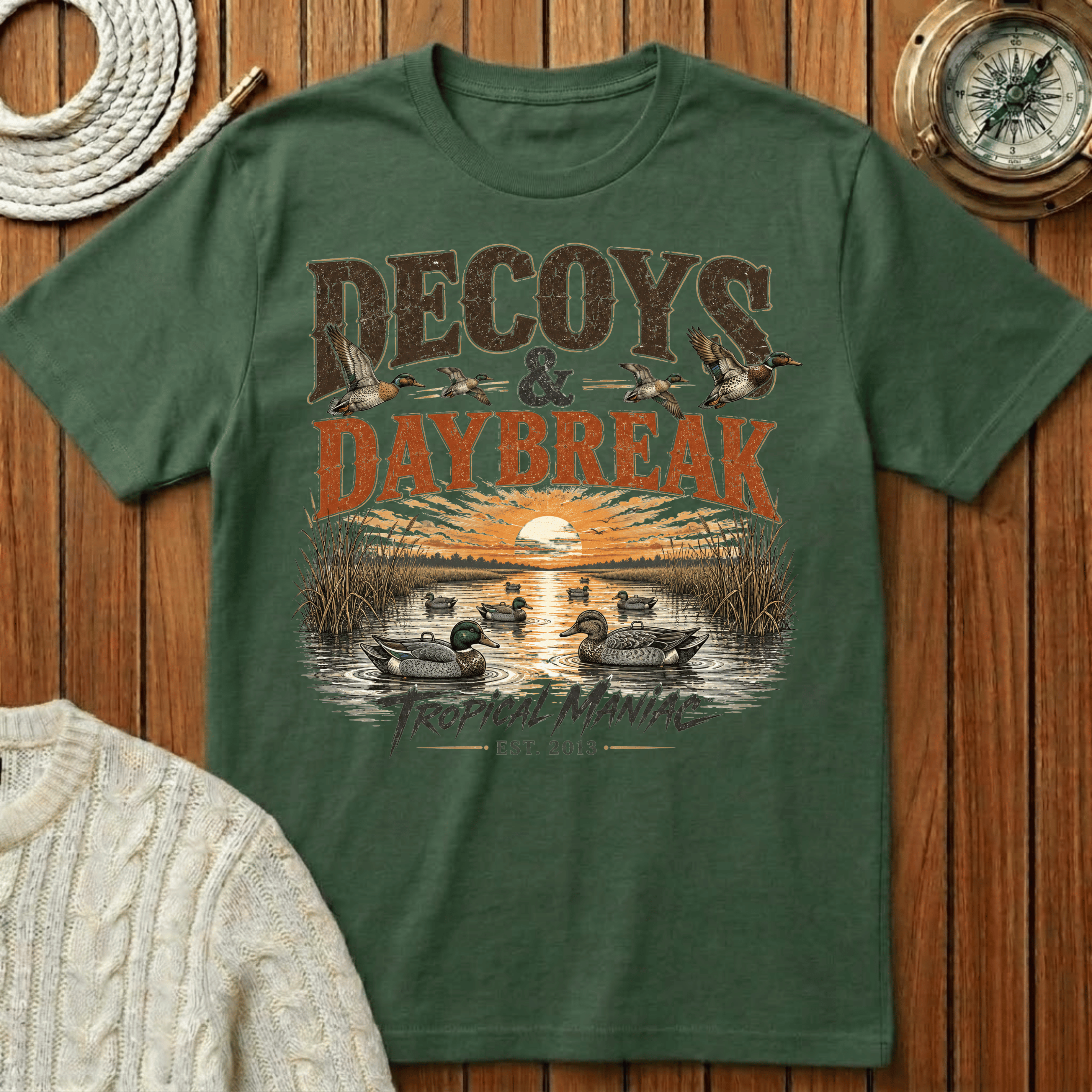 Decoys & Daybreak Graphic - T-Shirt